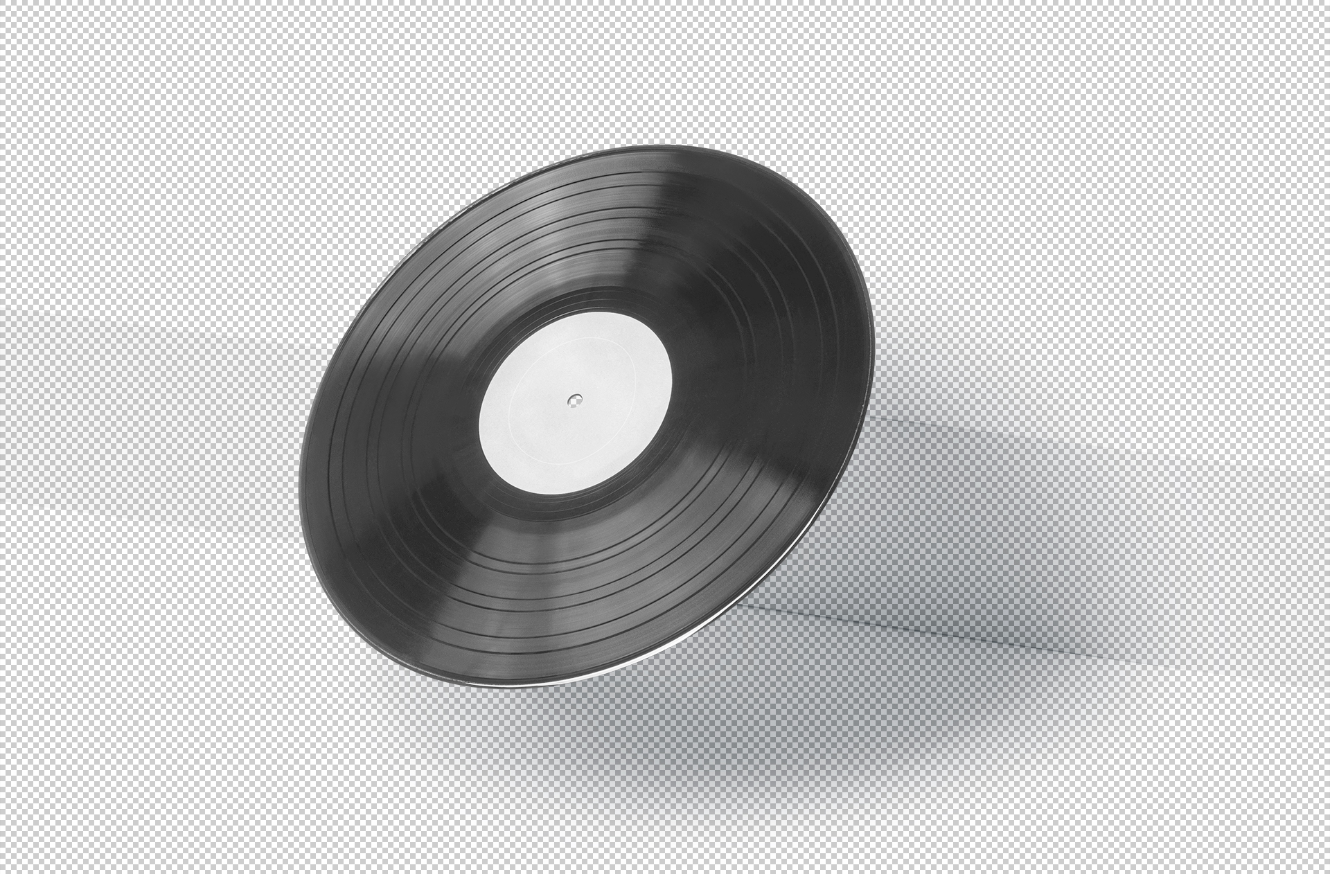 vinyl record mock-up