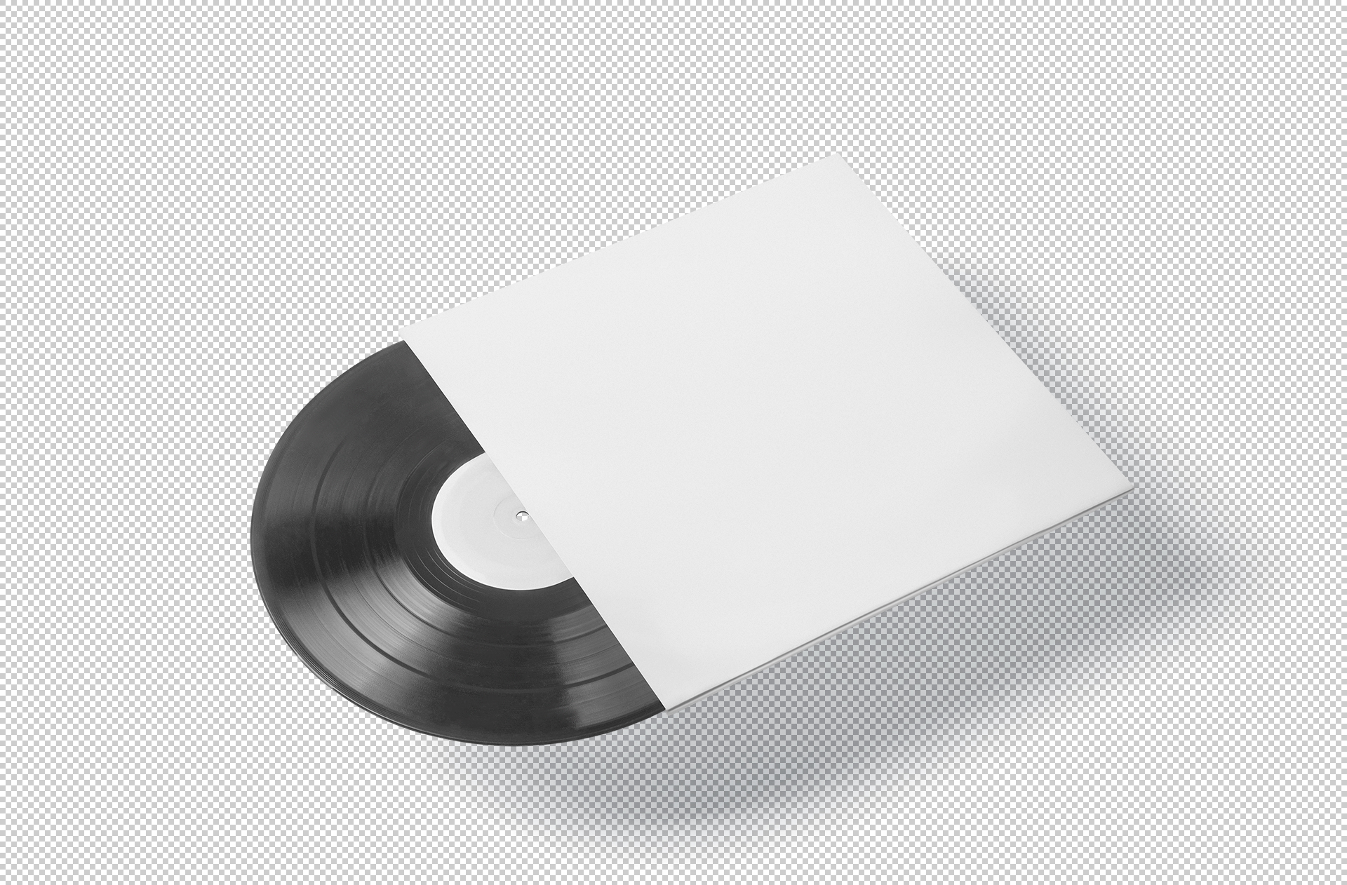 record sleeve mock-up