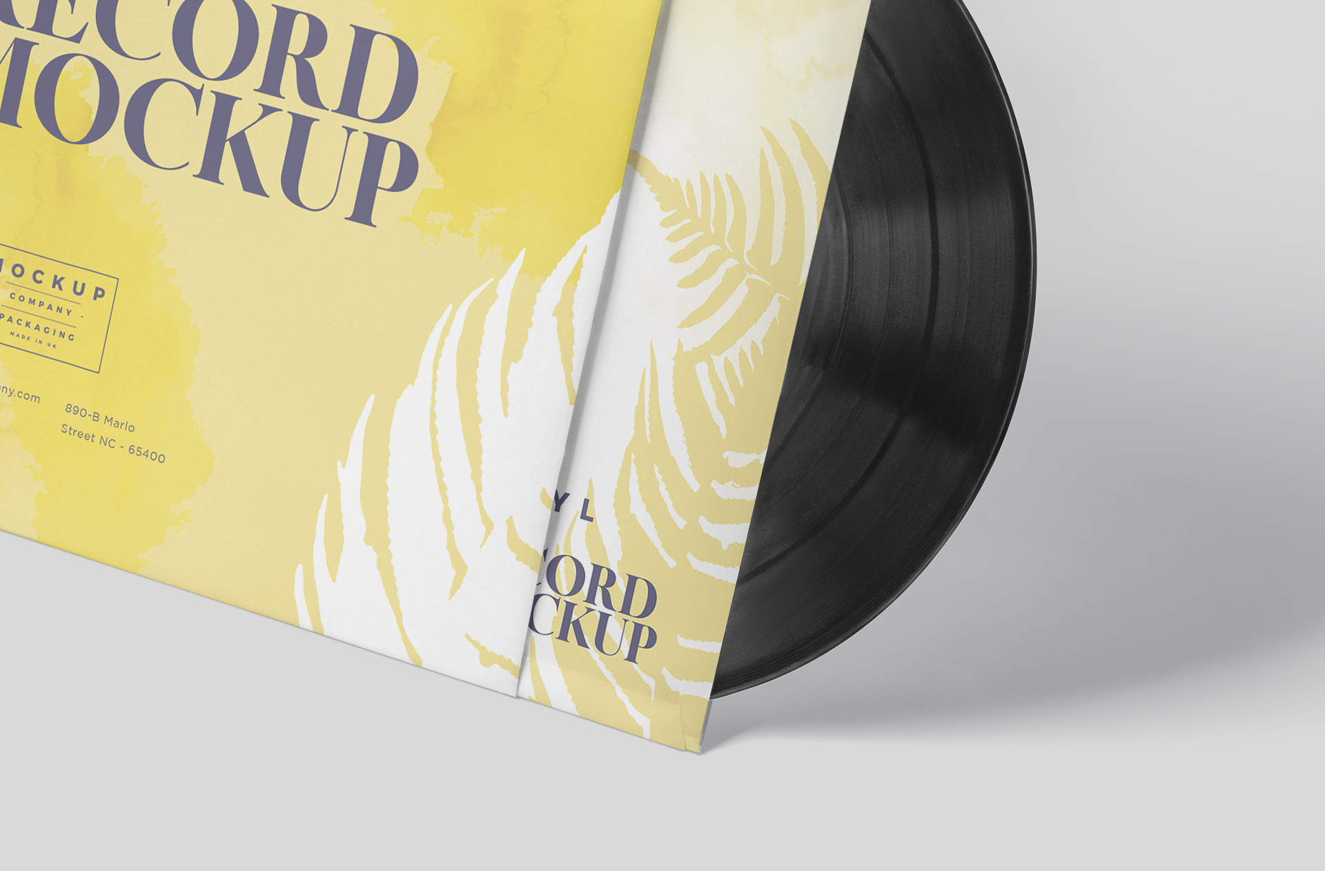 album cover mock-up