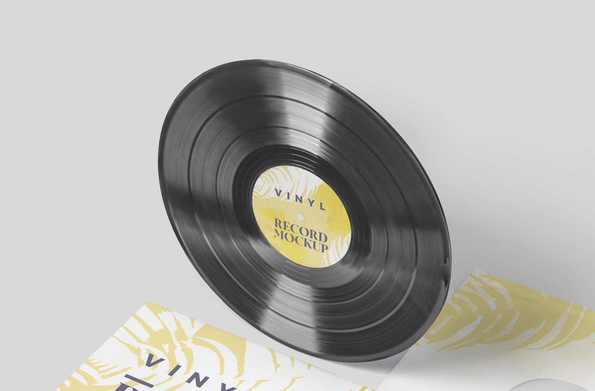 high-resolution album mock-up