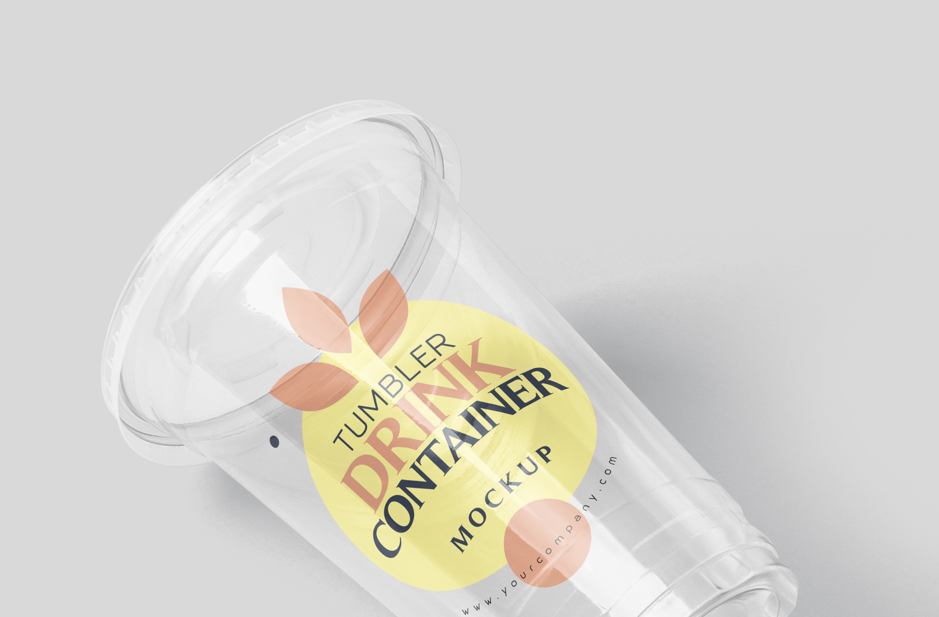 beverage container mock-up