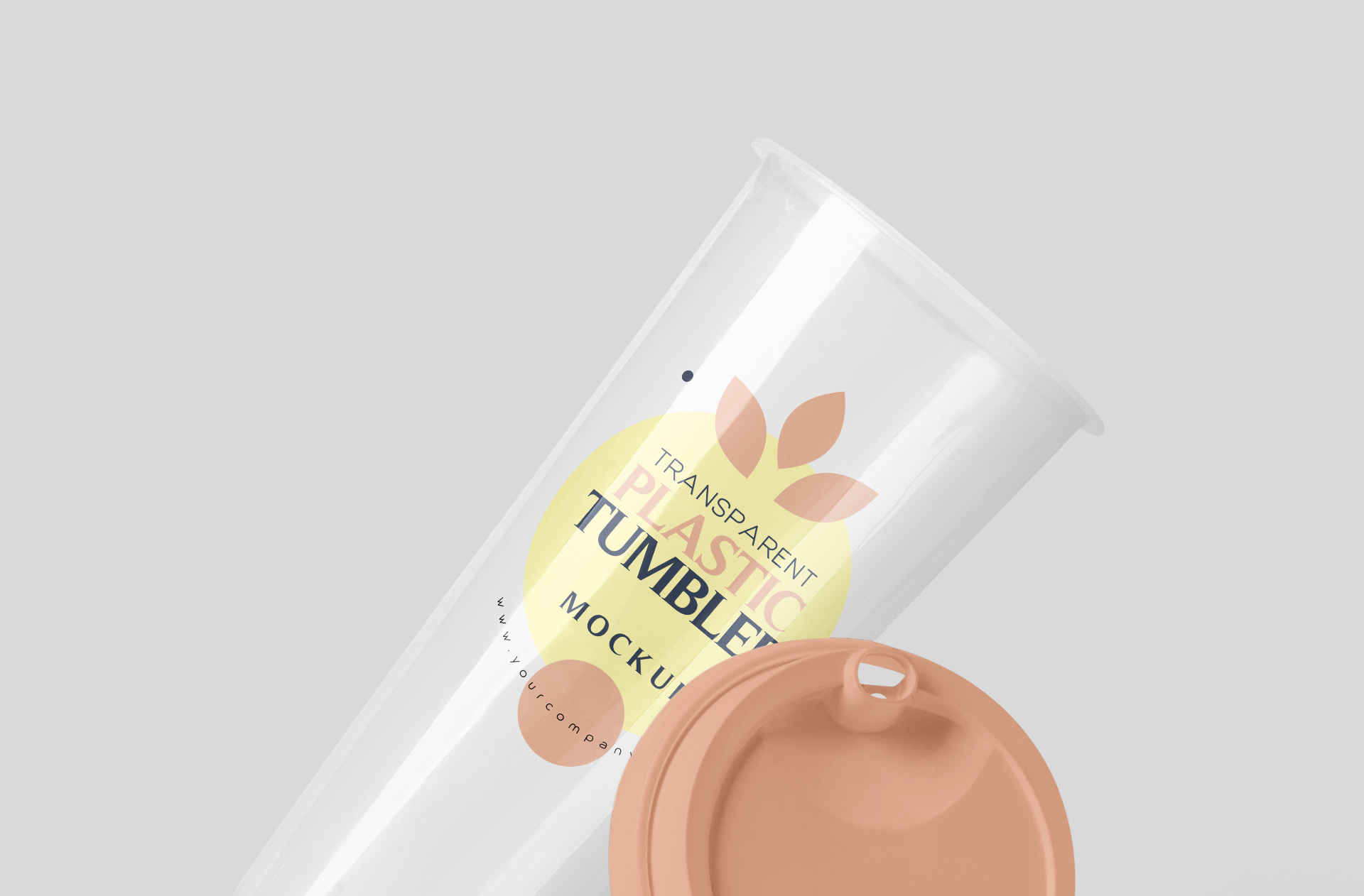 beverage branding mockup