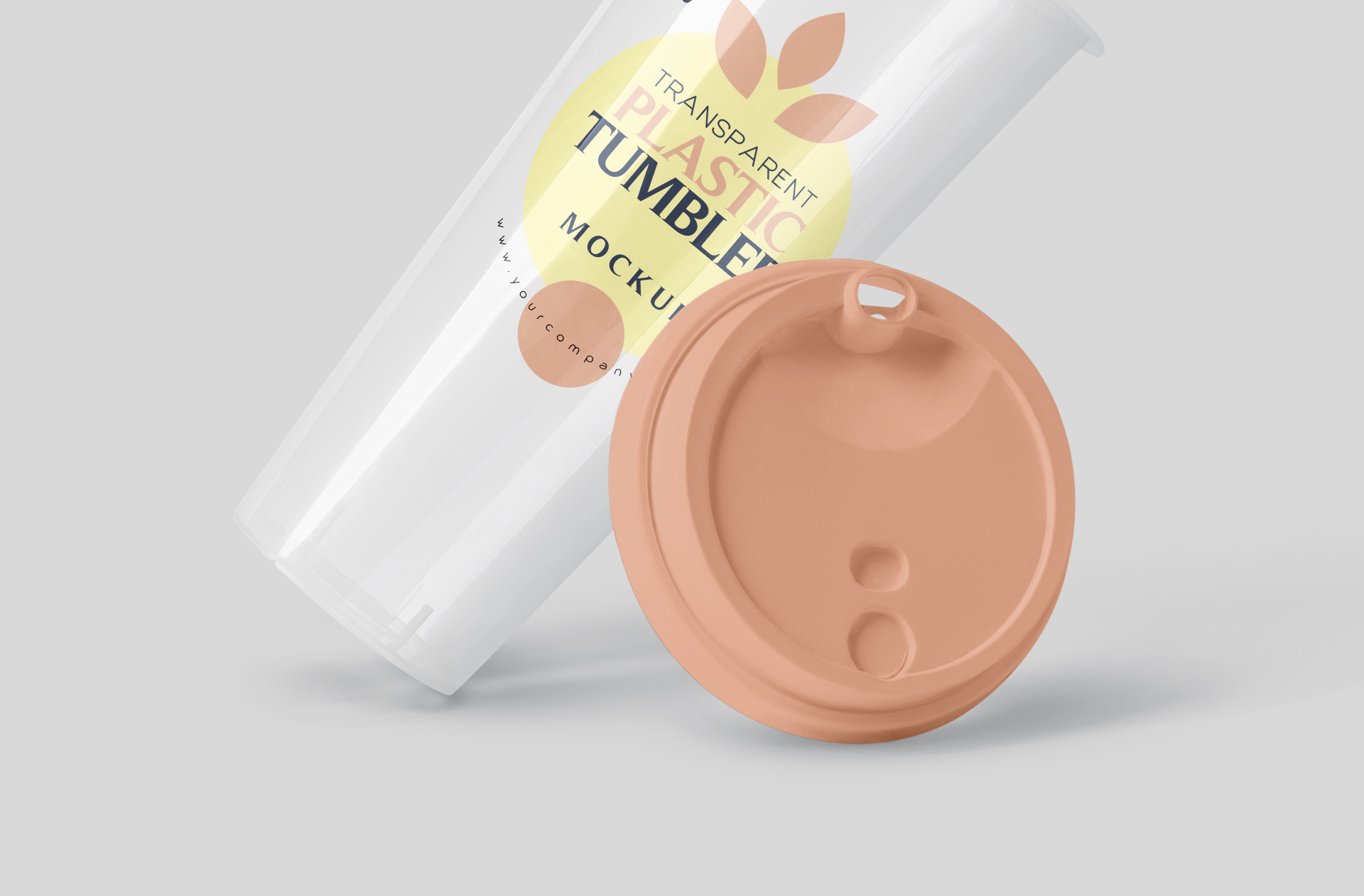 beverage branding mockup