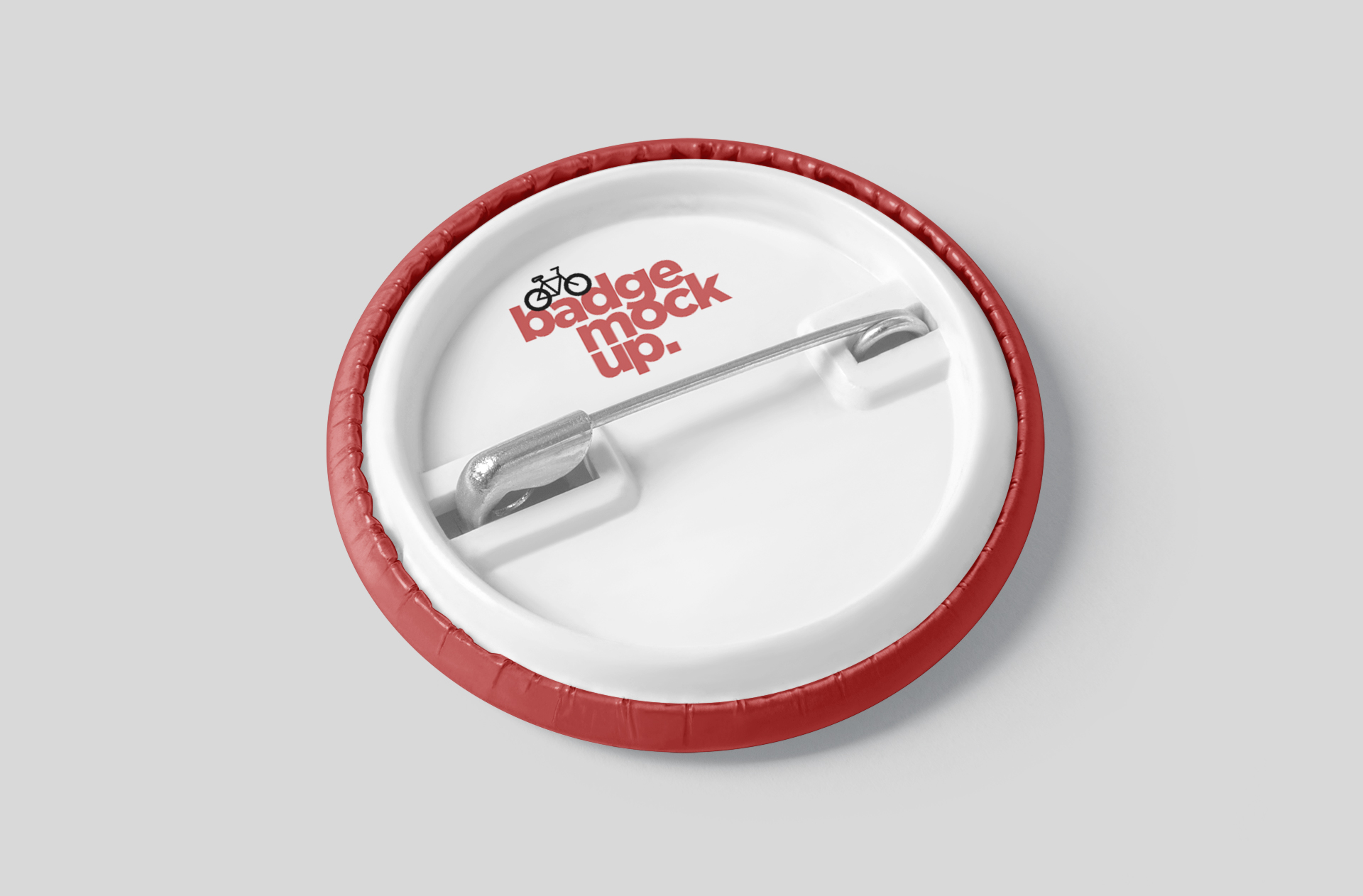 enamel badge PSD