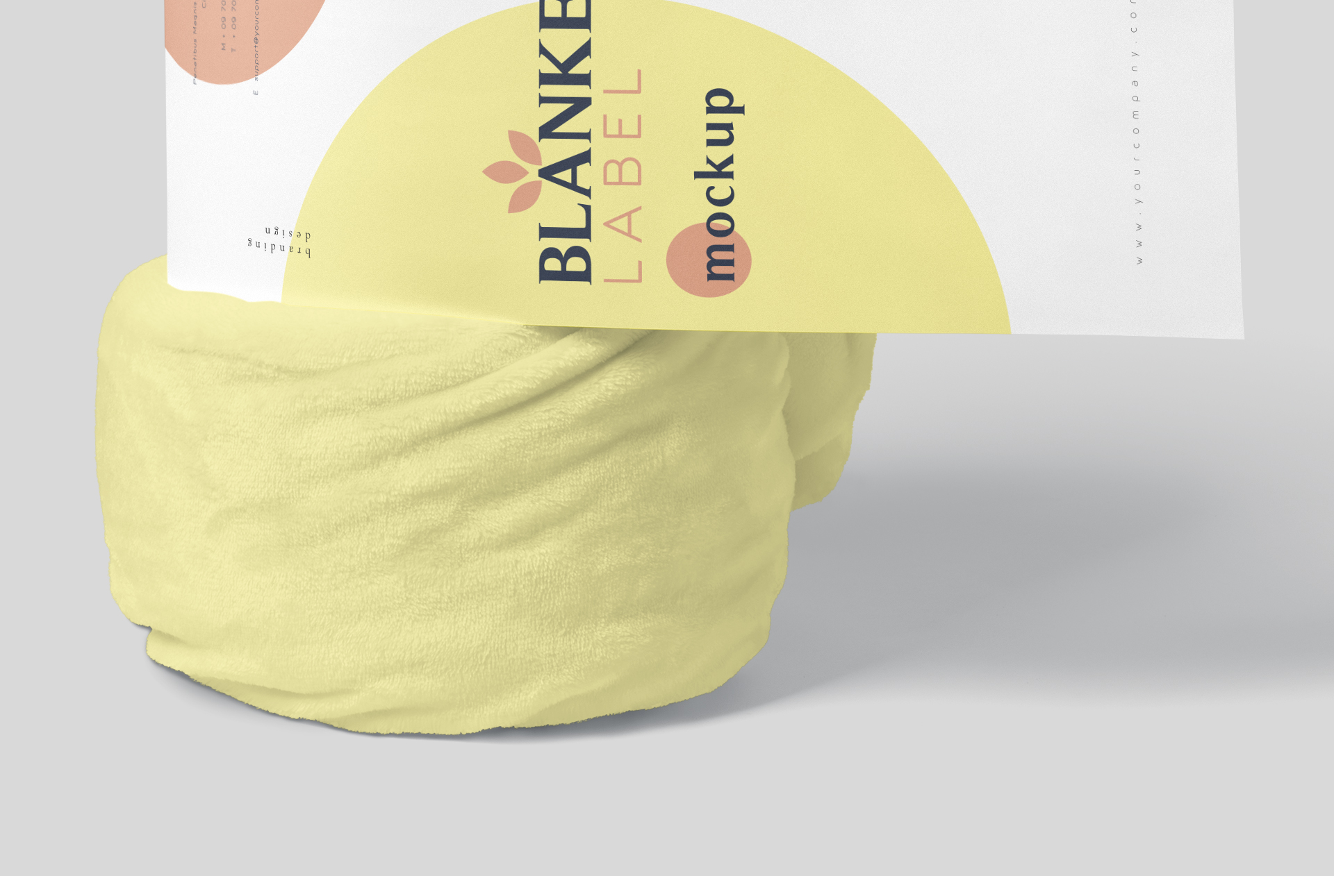 customizable product tag PSD