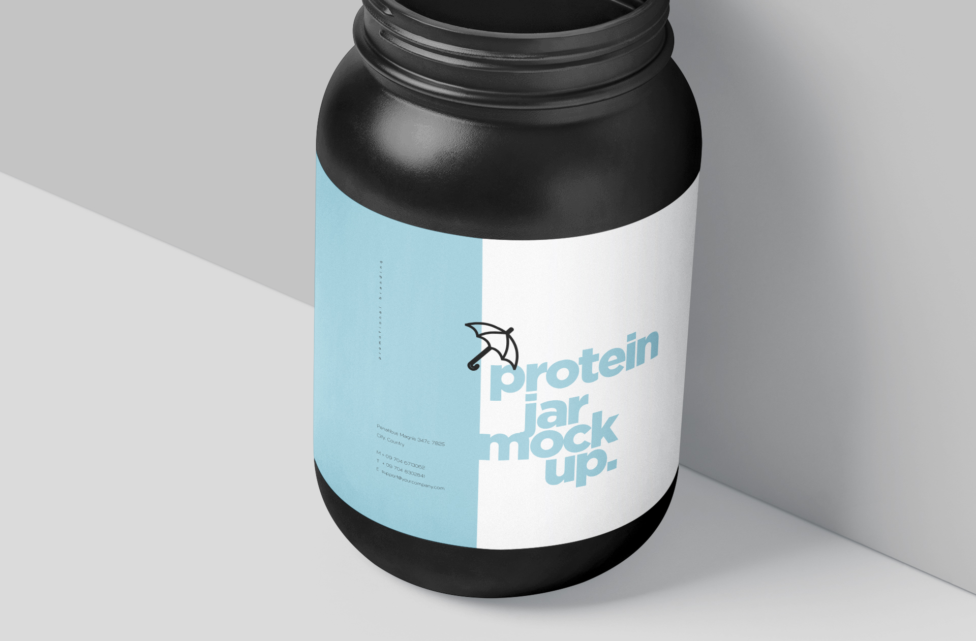 health product branding PSD