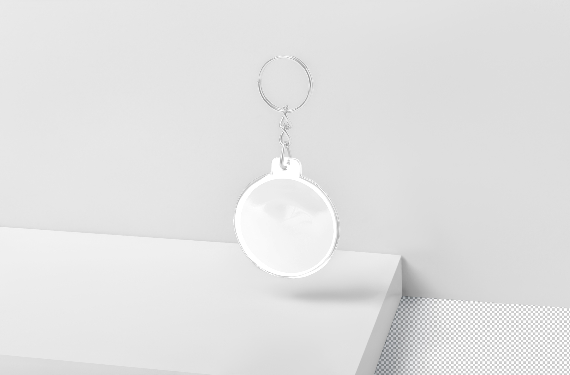 branding keychain PSD