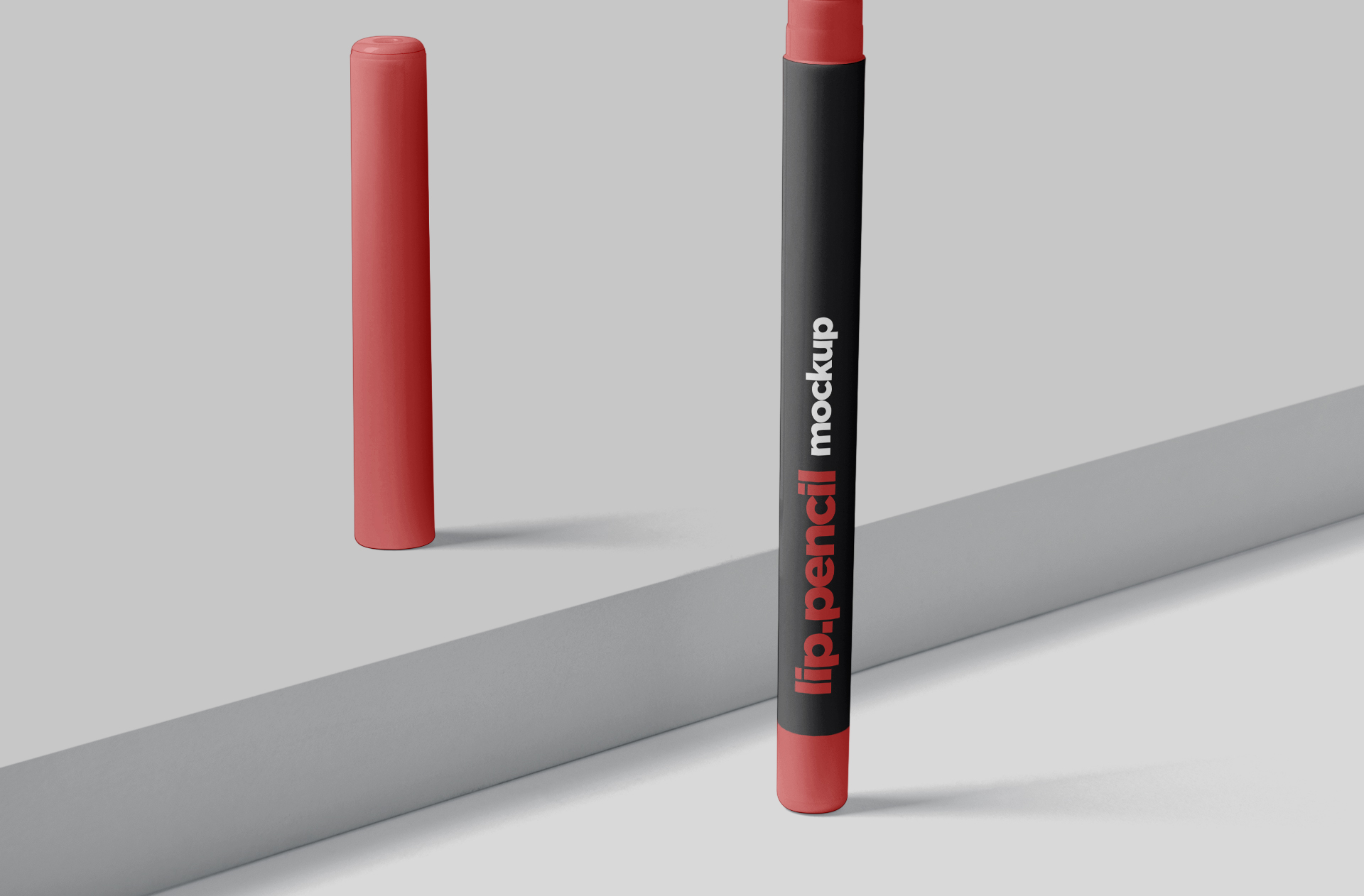 aesthetic lip pencil mock-up