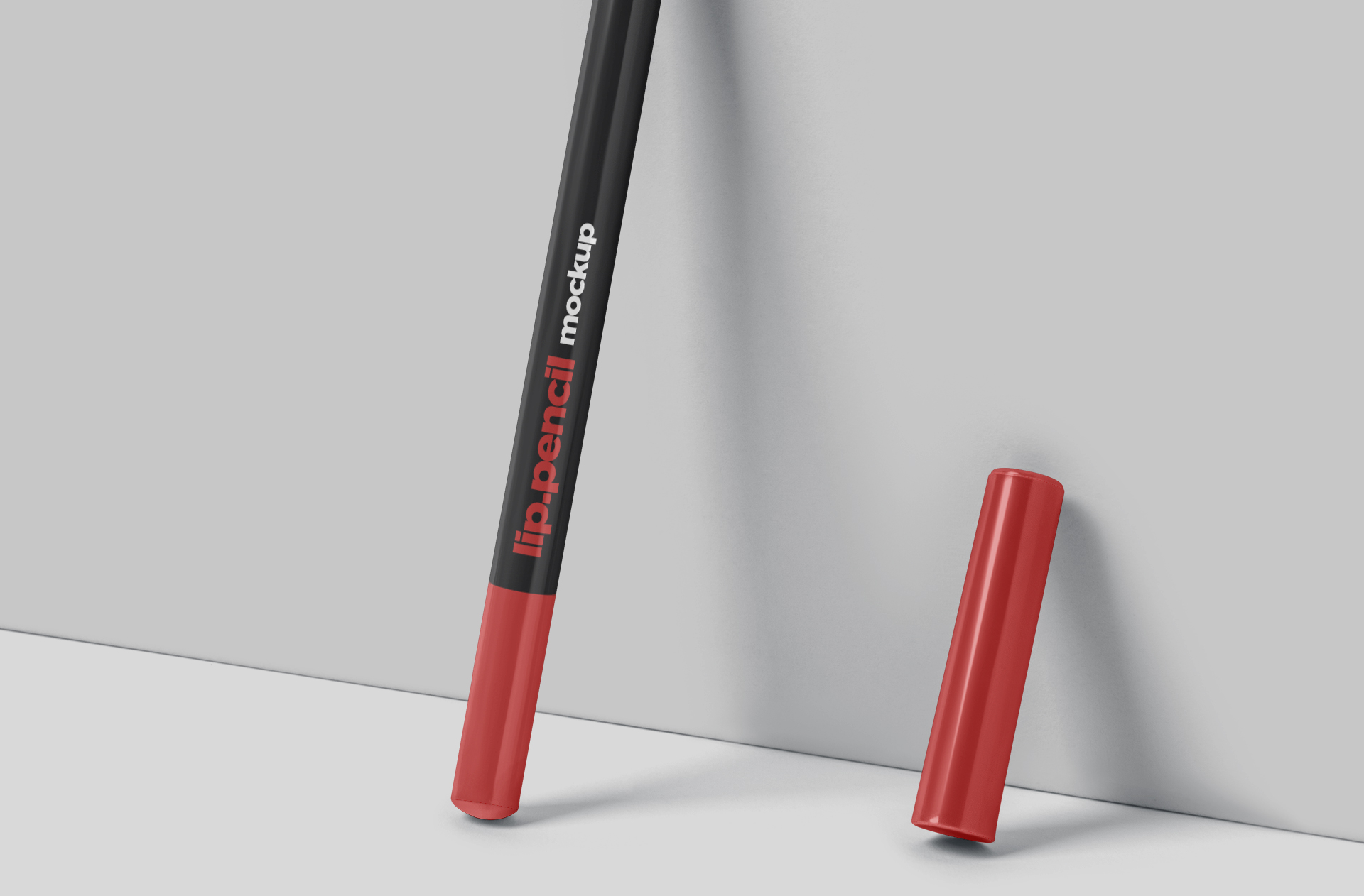 branding lip pencil mock-up