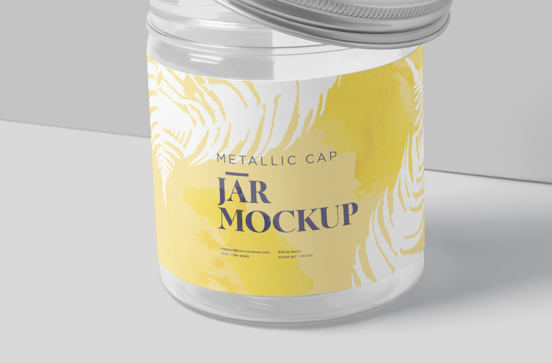 airtight glass container