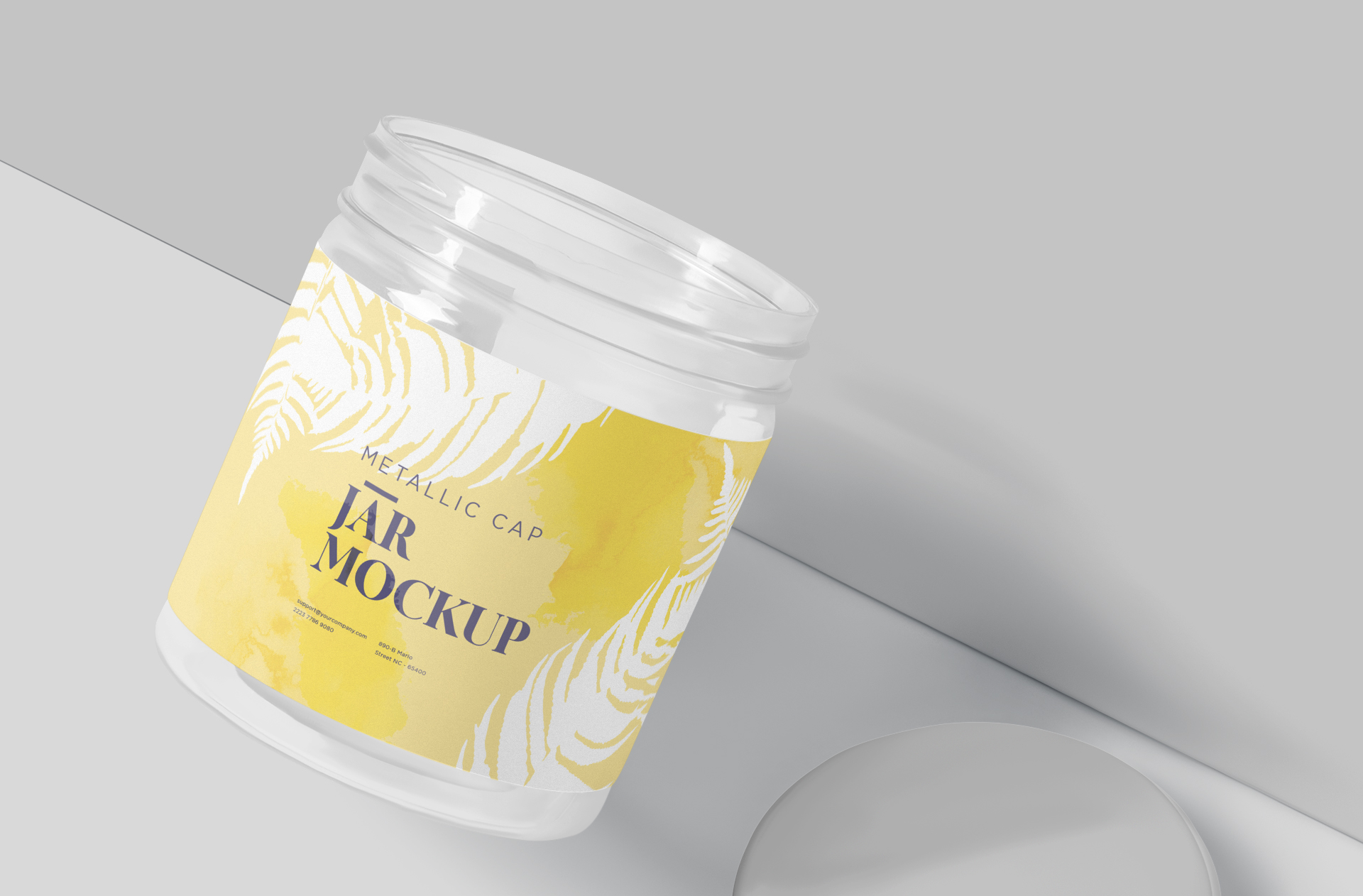 airtight glass container