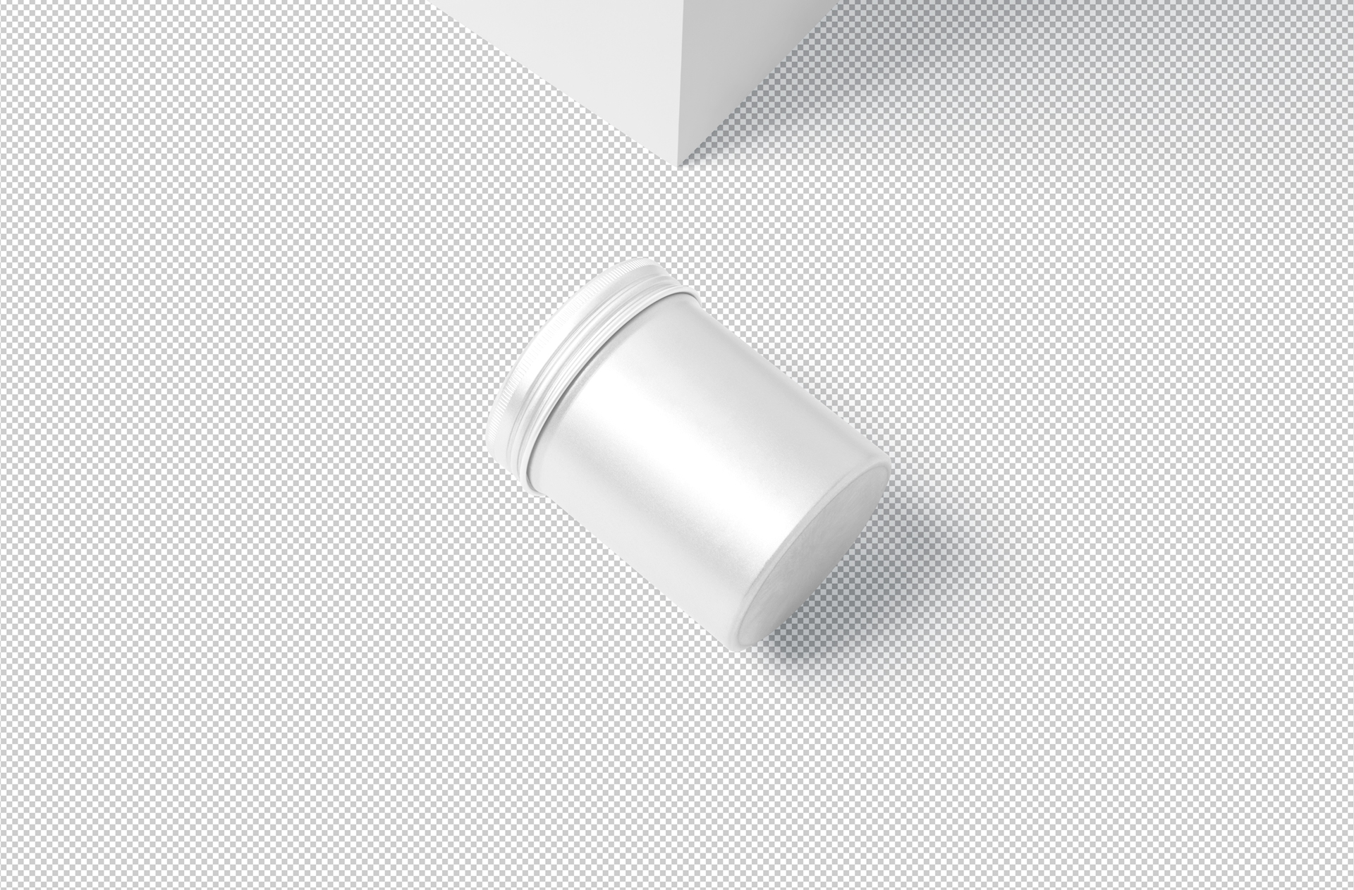 cosmetic jar mock-up