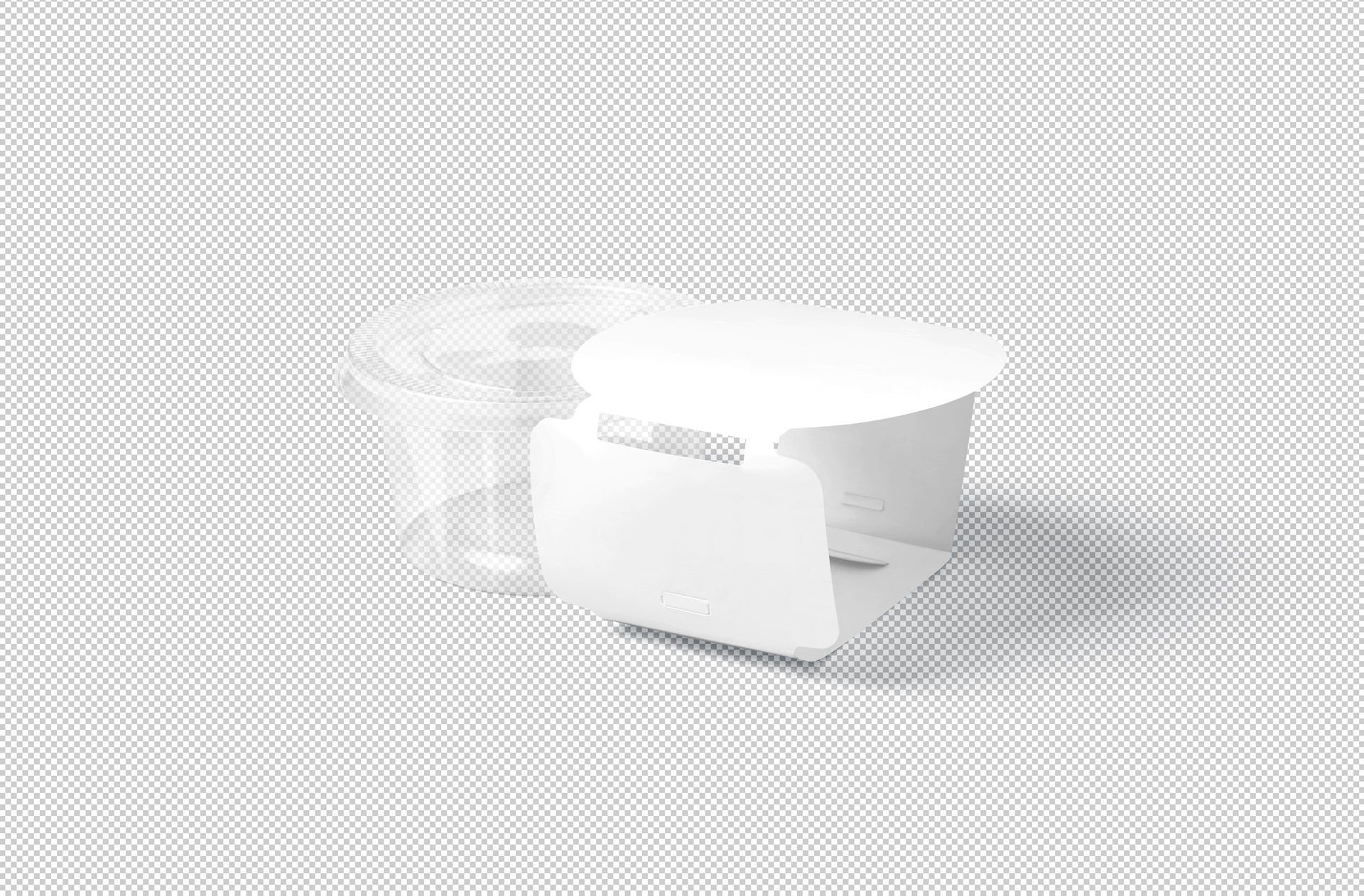 airtight food storage mock-up