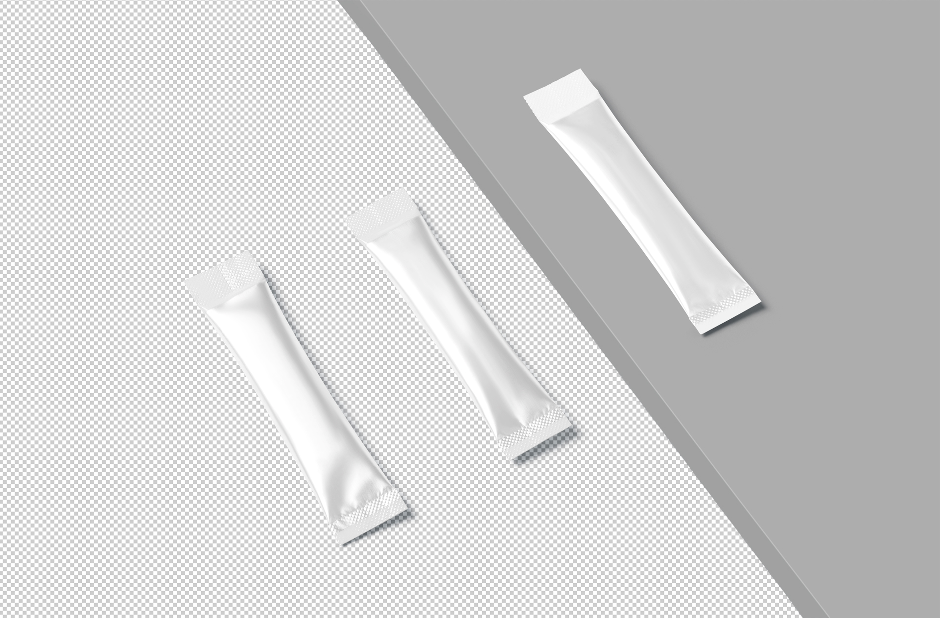 coffee sachet mock-up