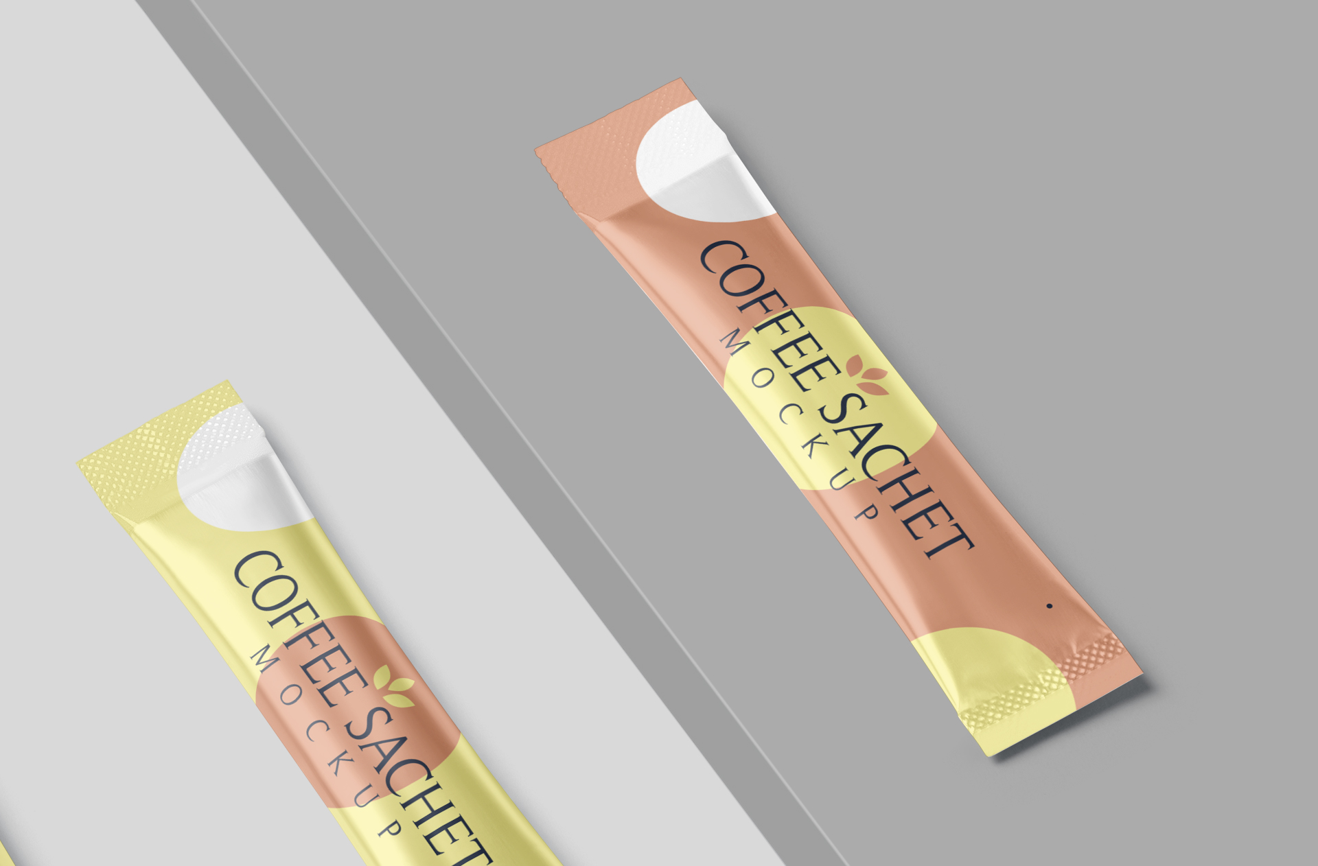 coffee sachet mock-up