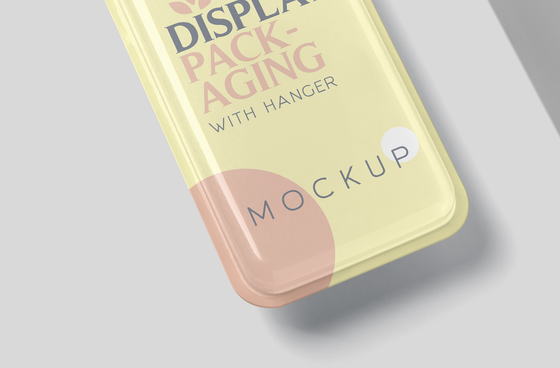 blister packaging mock-up