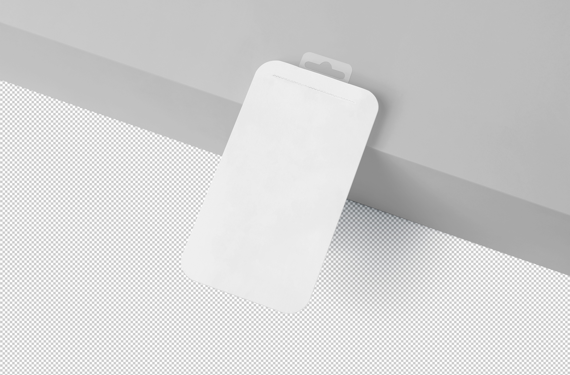 blister packaging mock-up