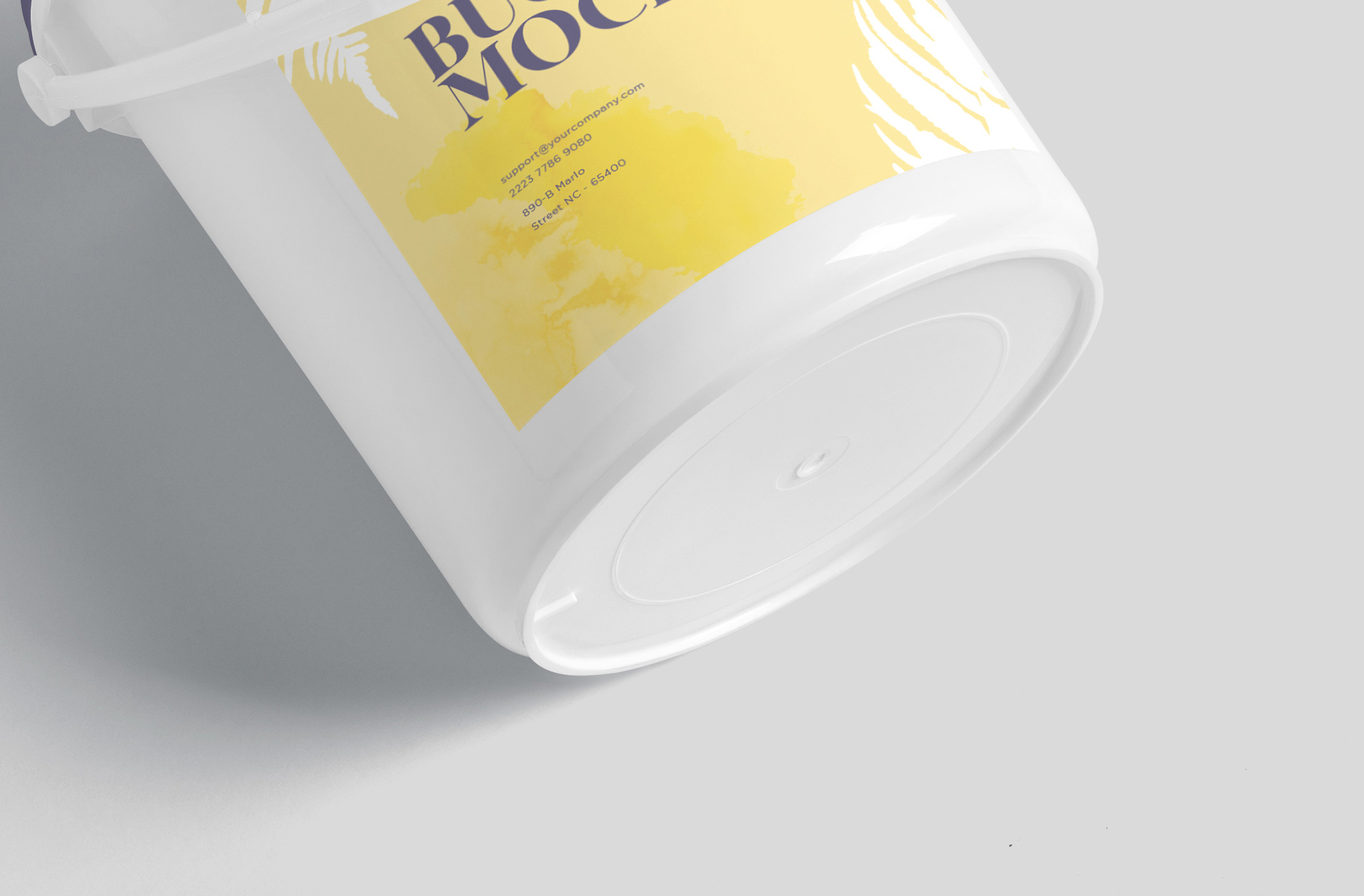 airtight packaging mock-up