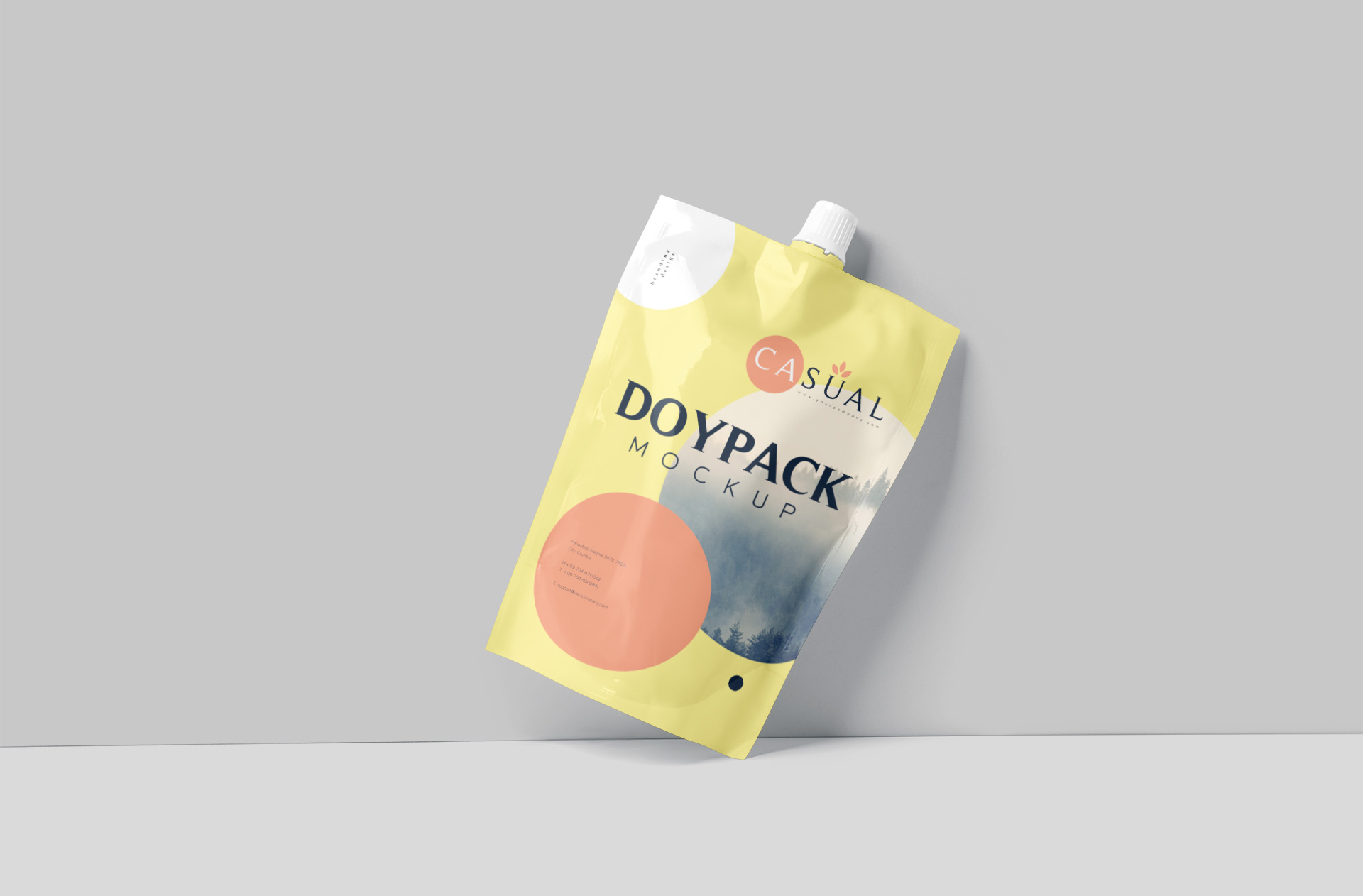 Premium Spout Doypack Mock-Up