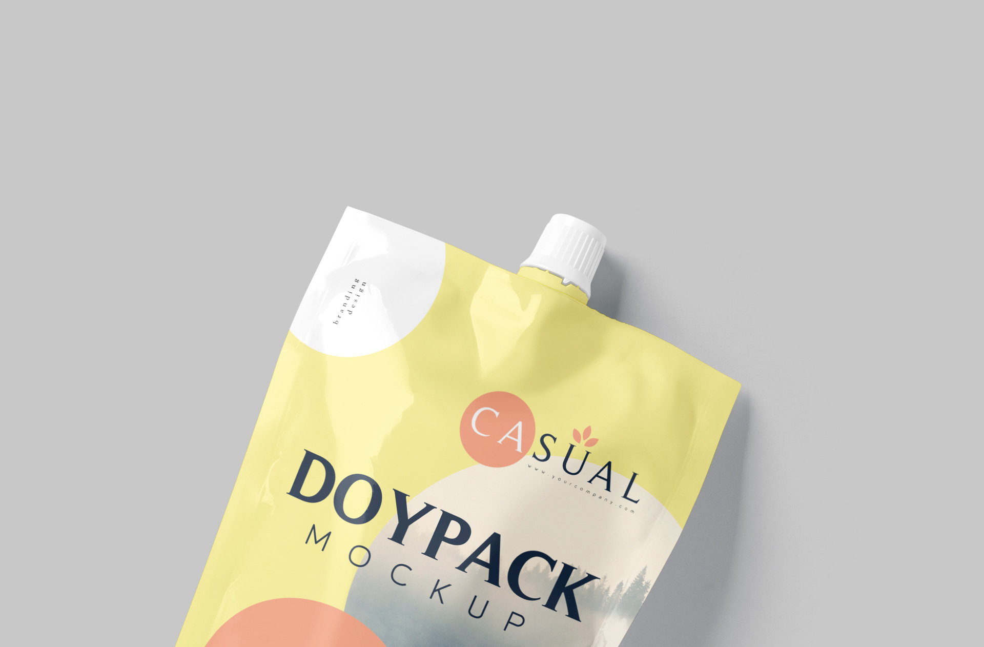 beverage branding PSD