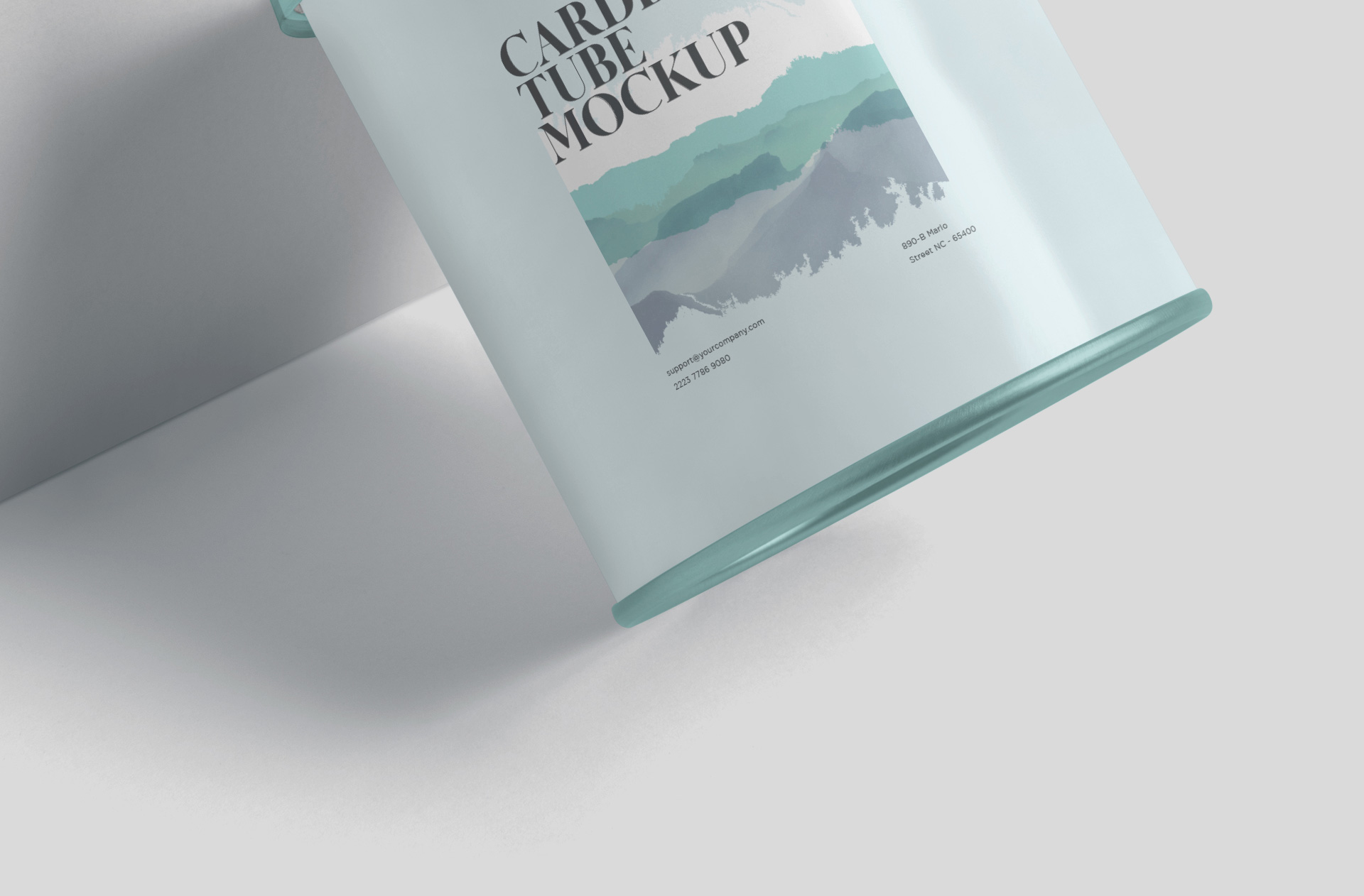 cardboard packaging mockup