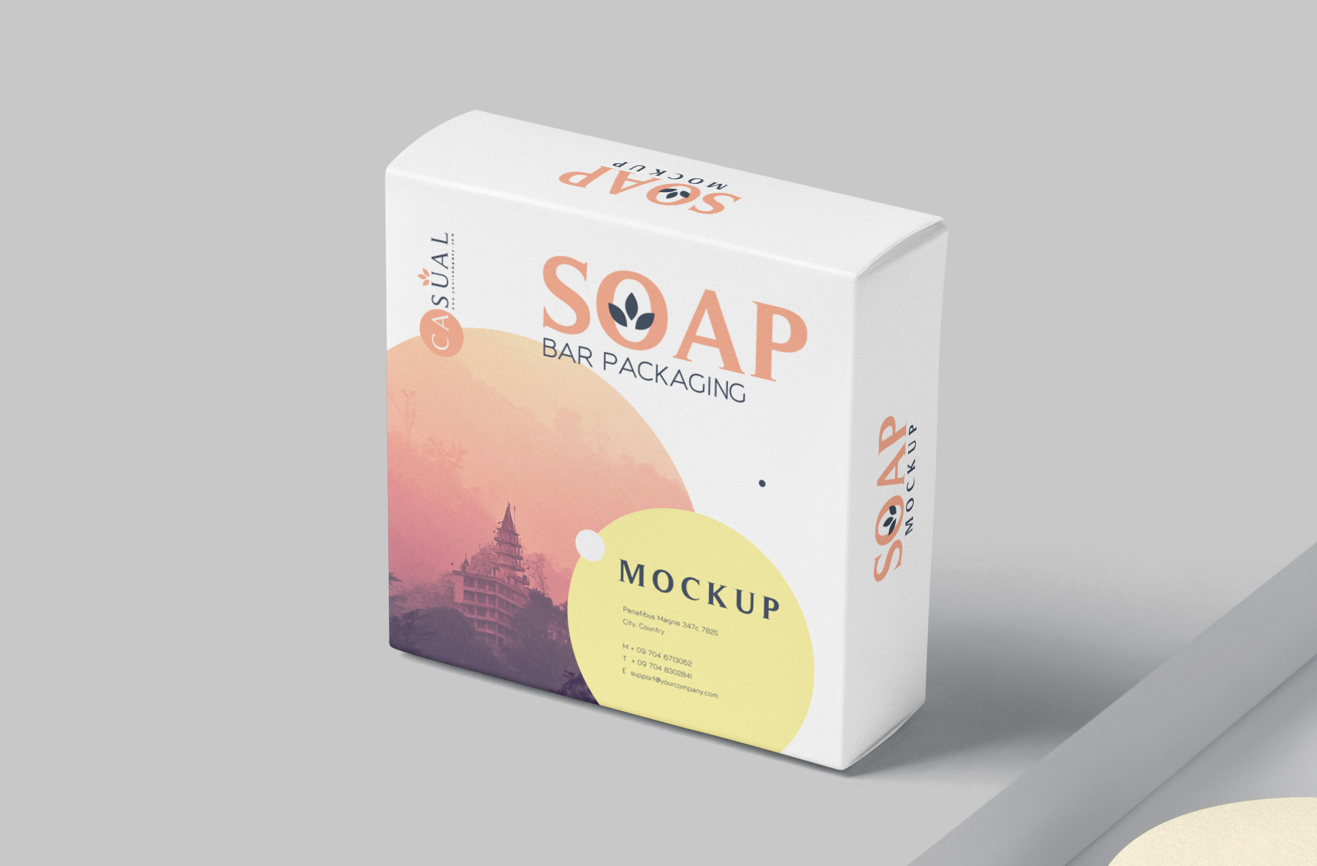 beauty industry mock-up
