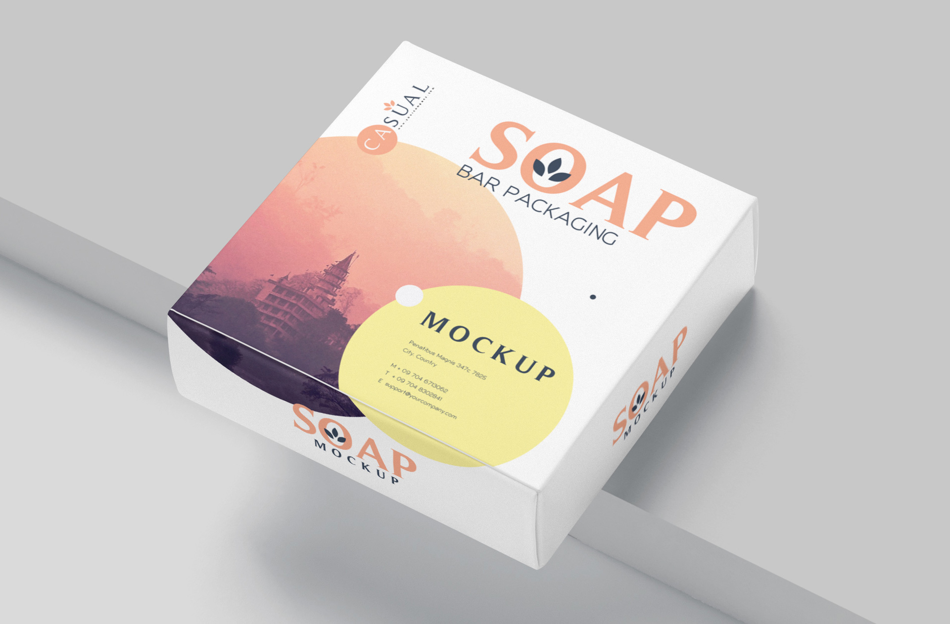 beauty packaging template