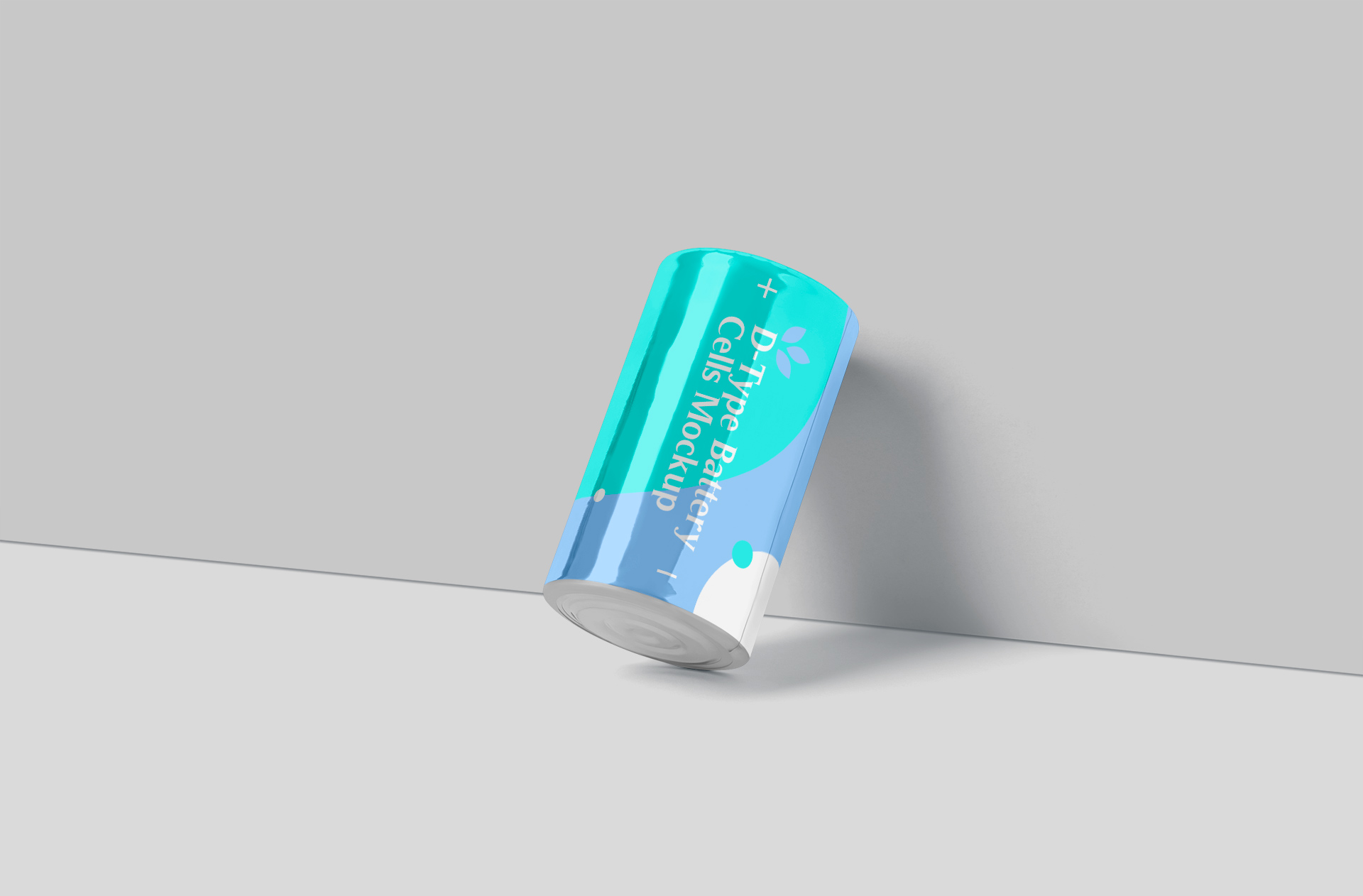 Customizable D-Cell Battery Mock-Up