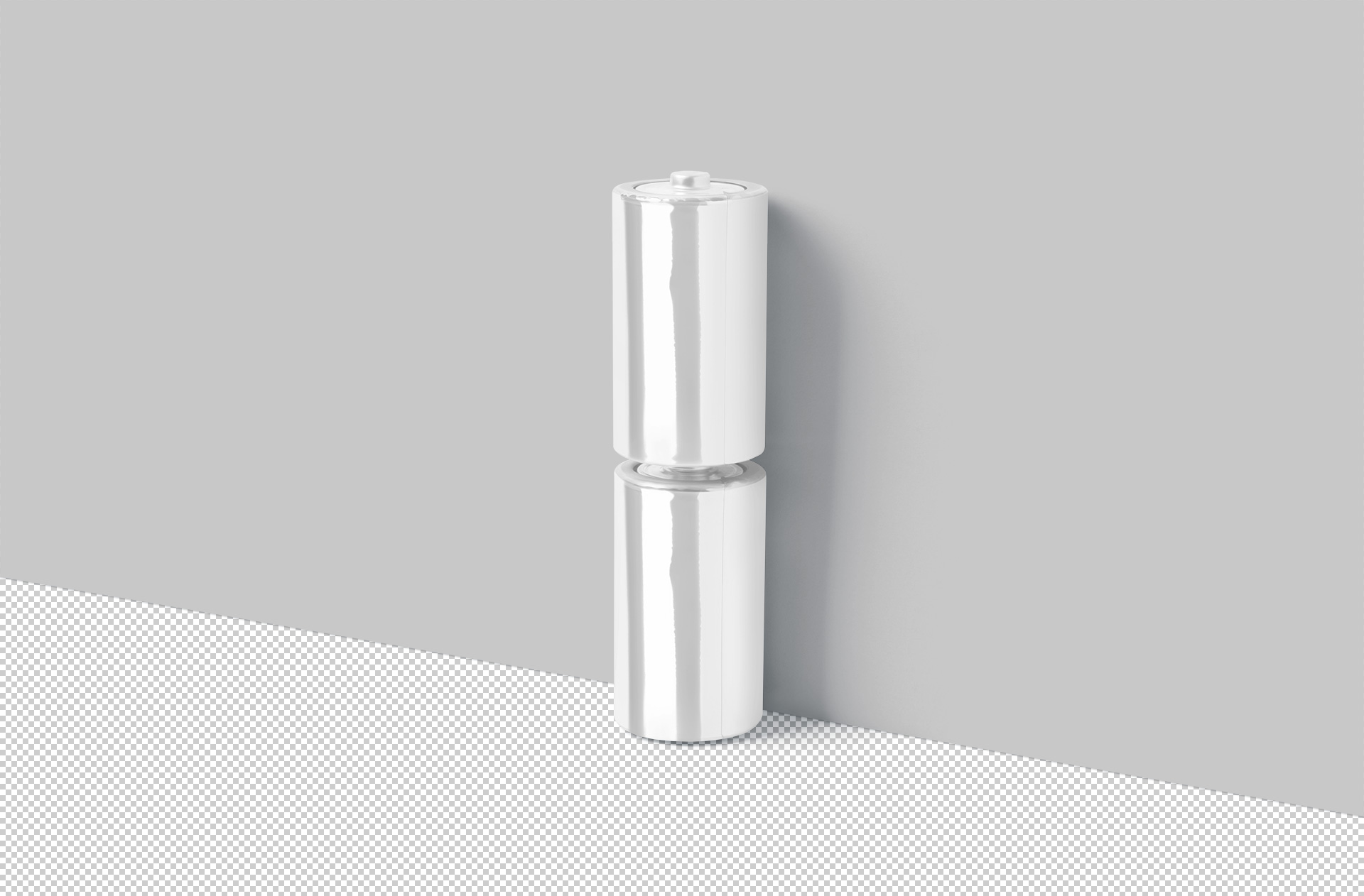 eco-friendly battery mock-up