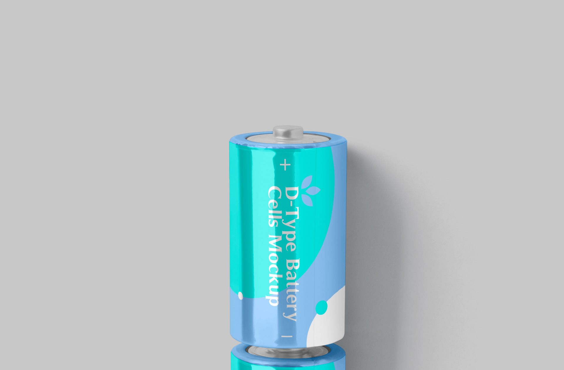 eco-friendly battery mock-up