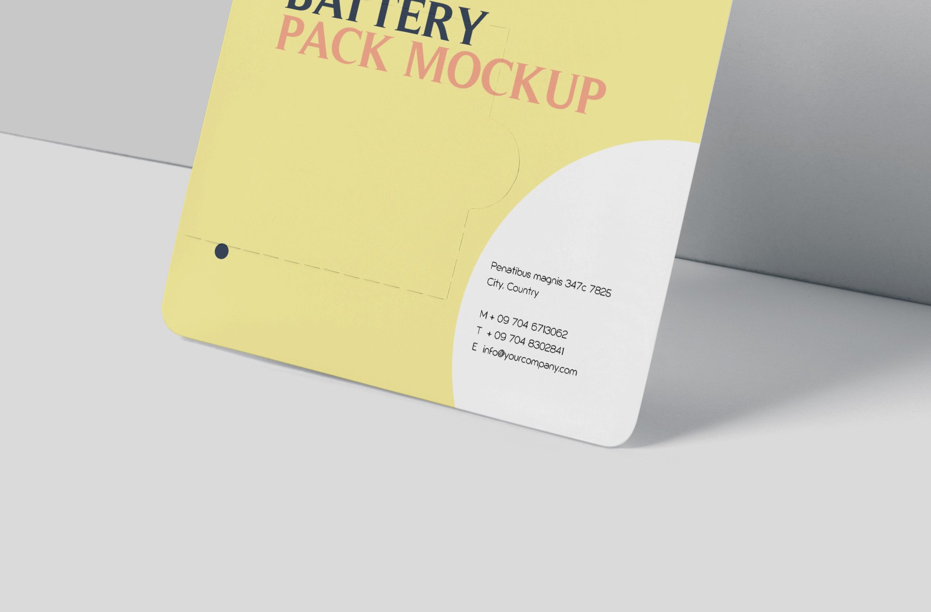battery industry template