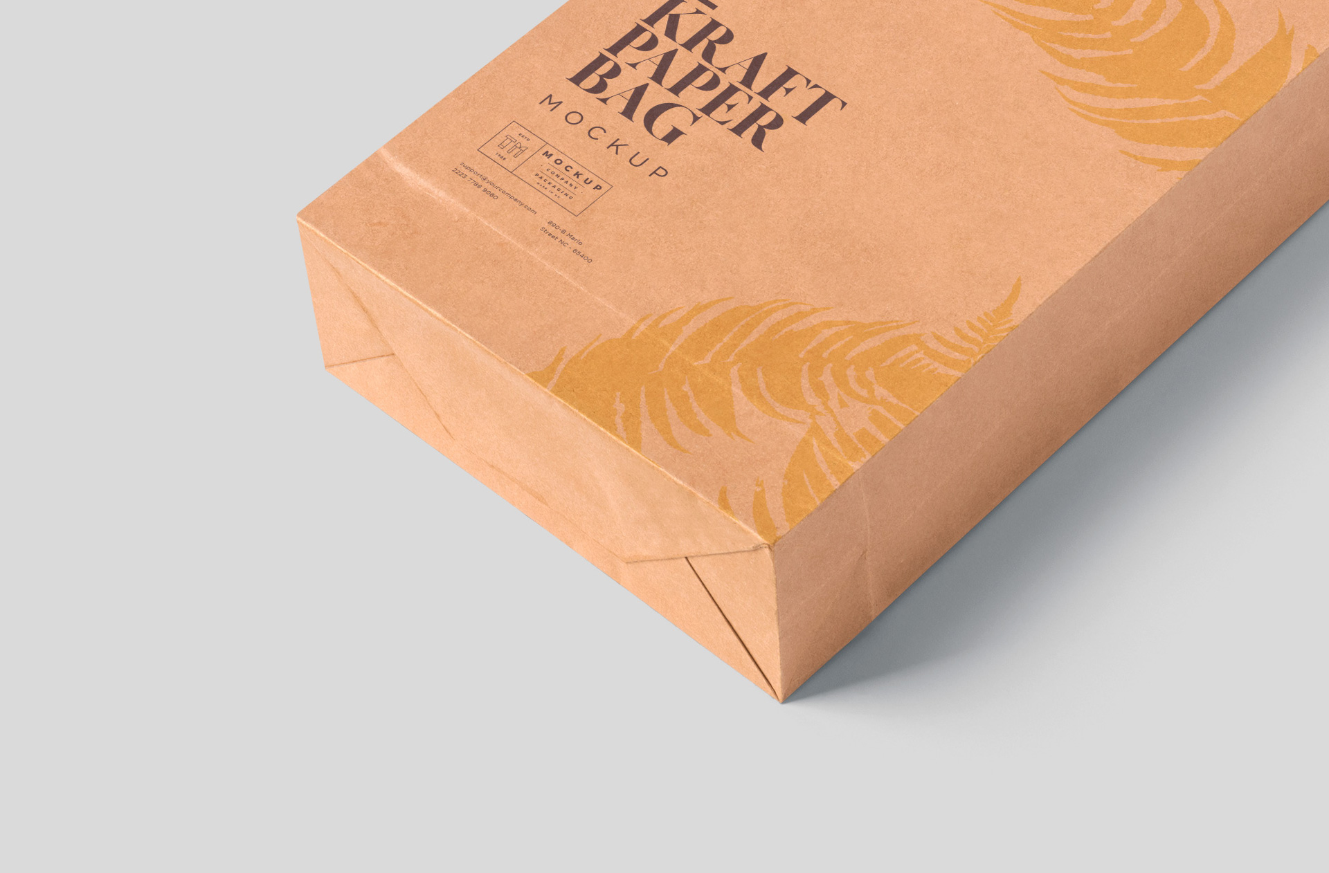coffee bag packaging PSD