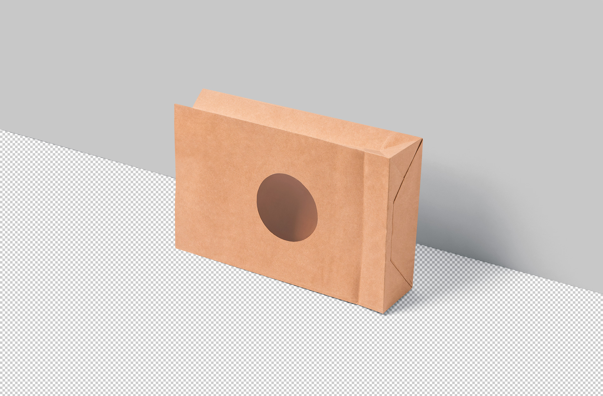 bakery paper bag mock-up