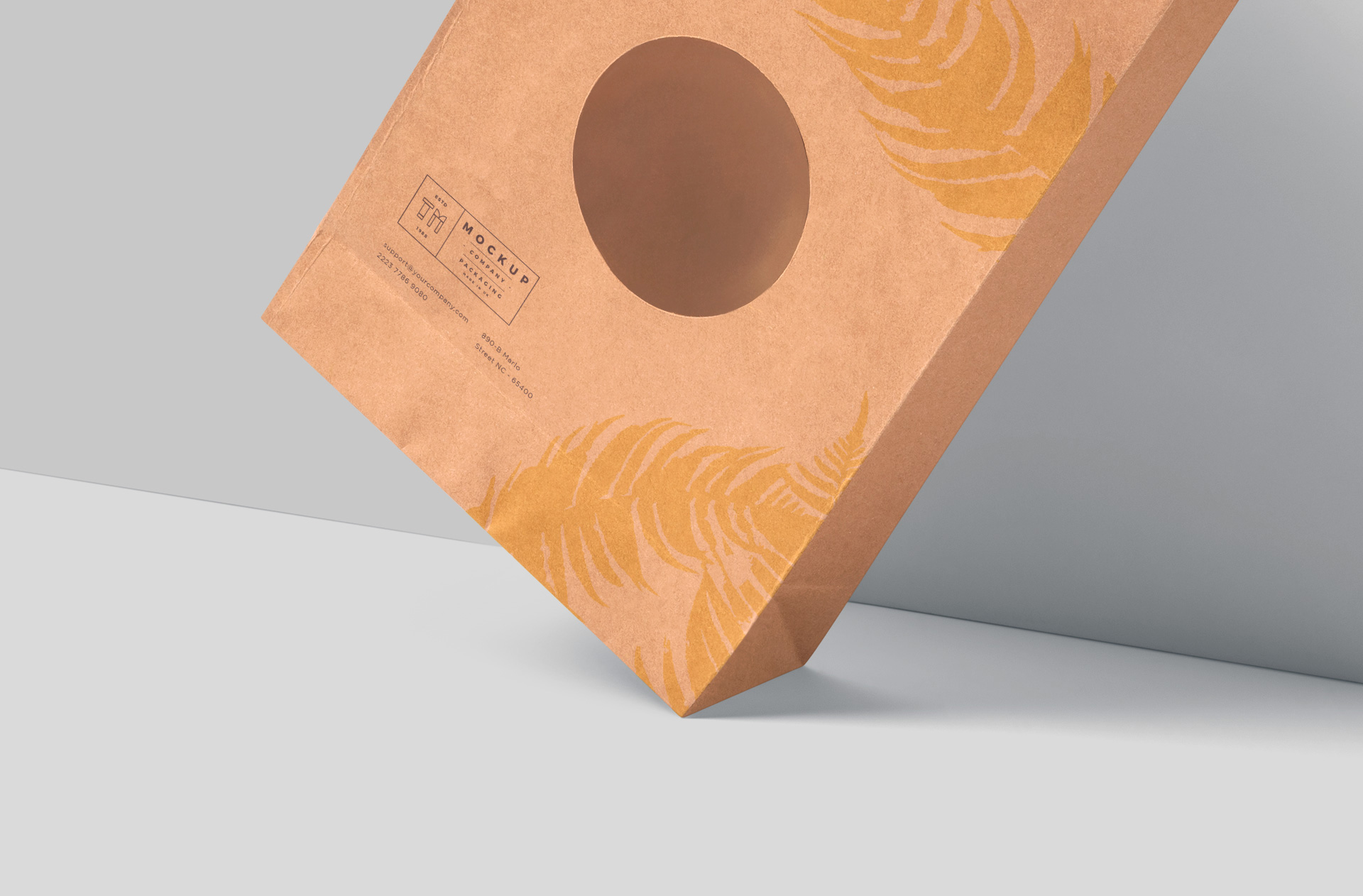 coffee bag mock-up