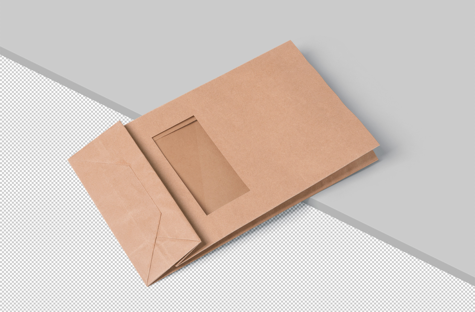 coffee bag packaging mock-up