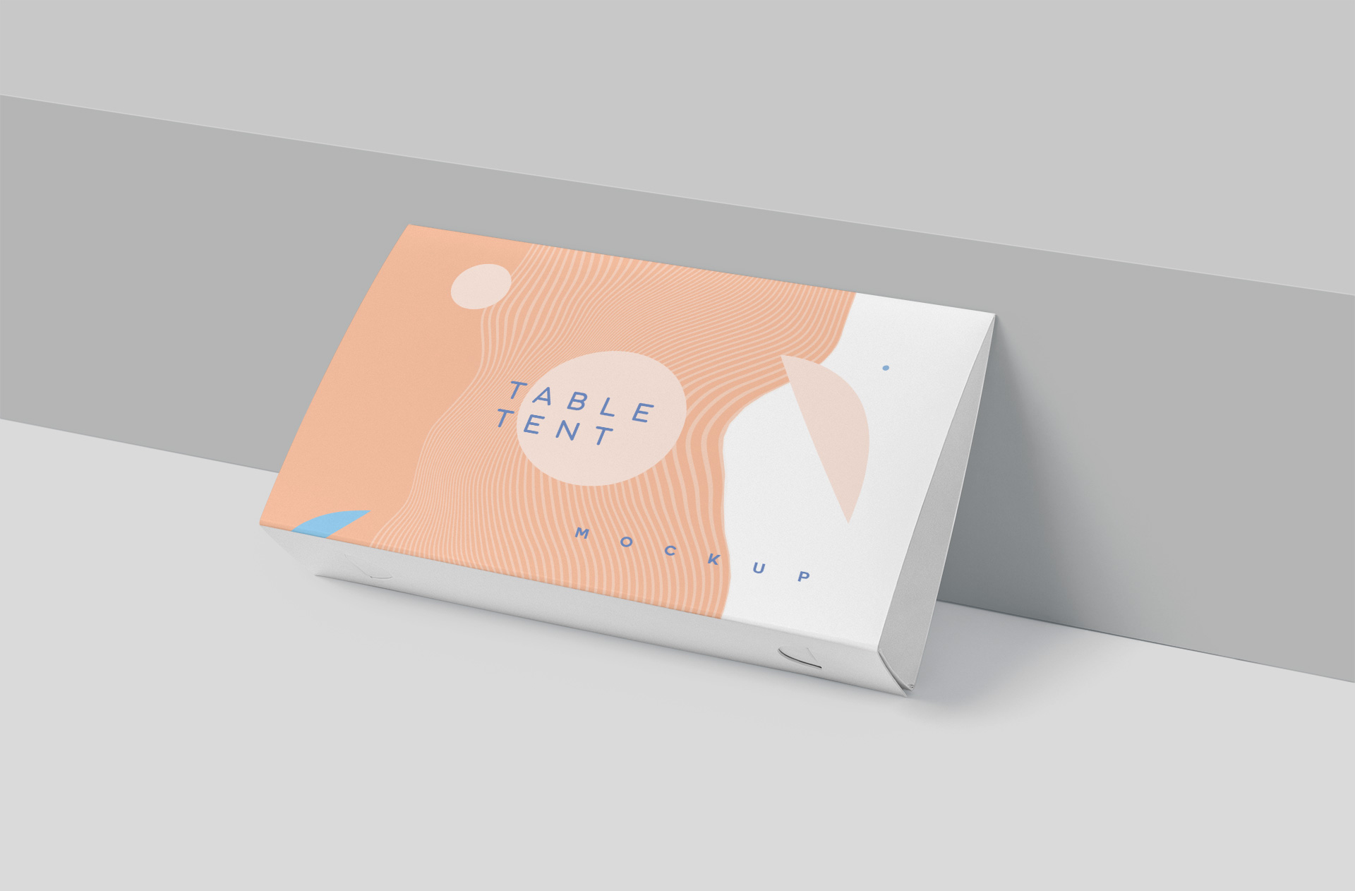 Premium Table Tent Advertising Mock-Up