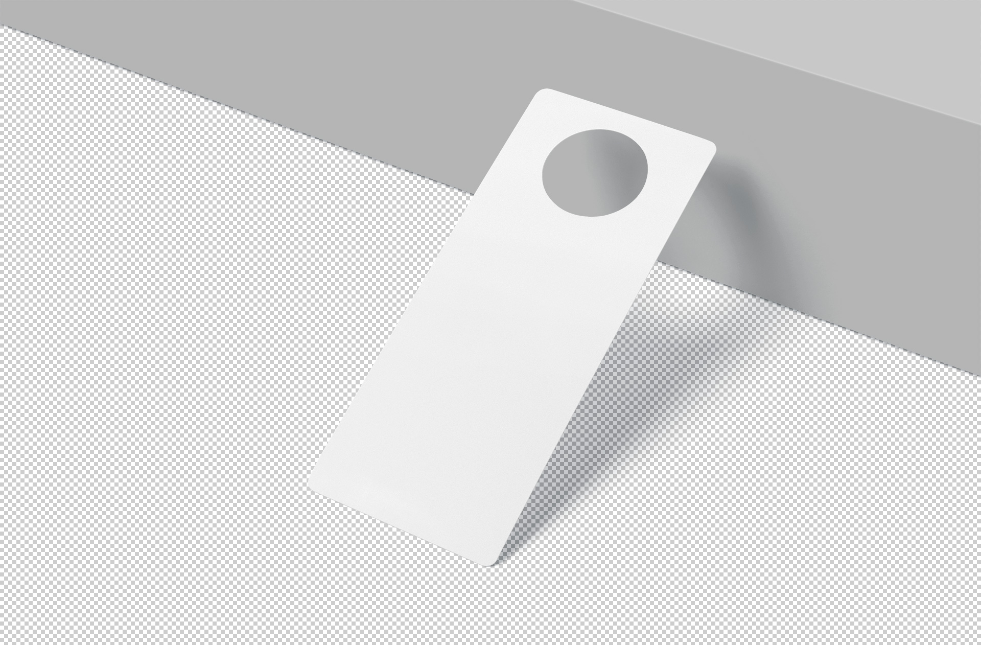 advertising door tag