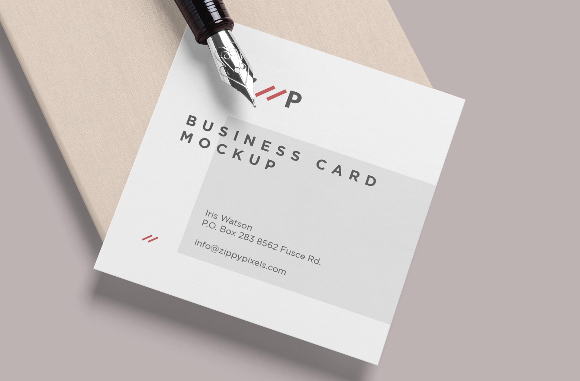 corporate branding card template