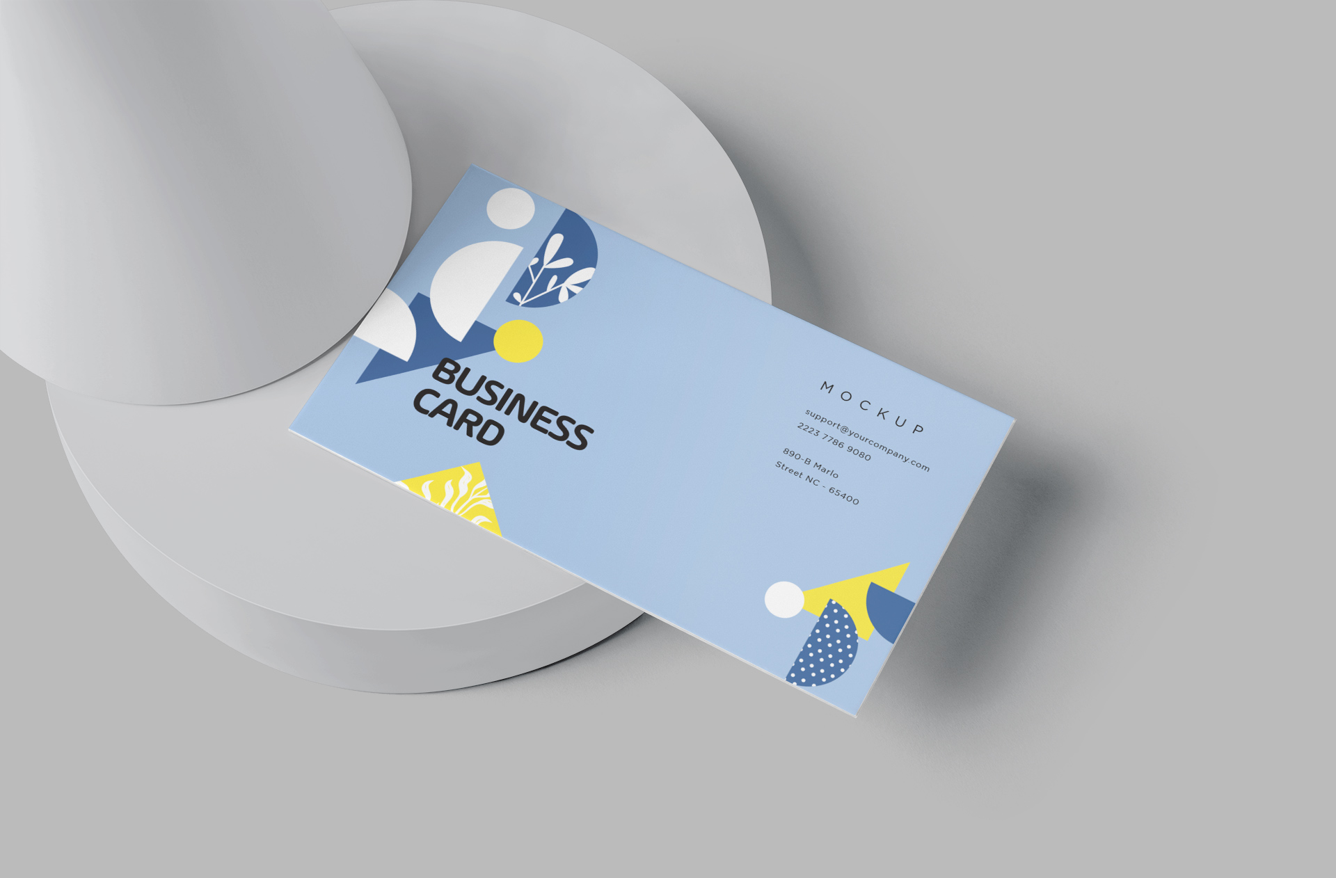 Photorealistic Business Card Mockup – Branding Design