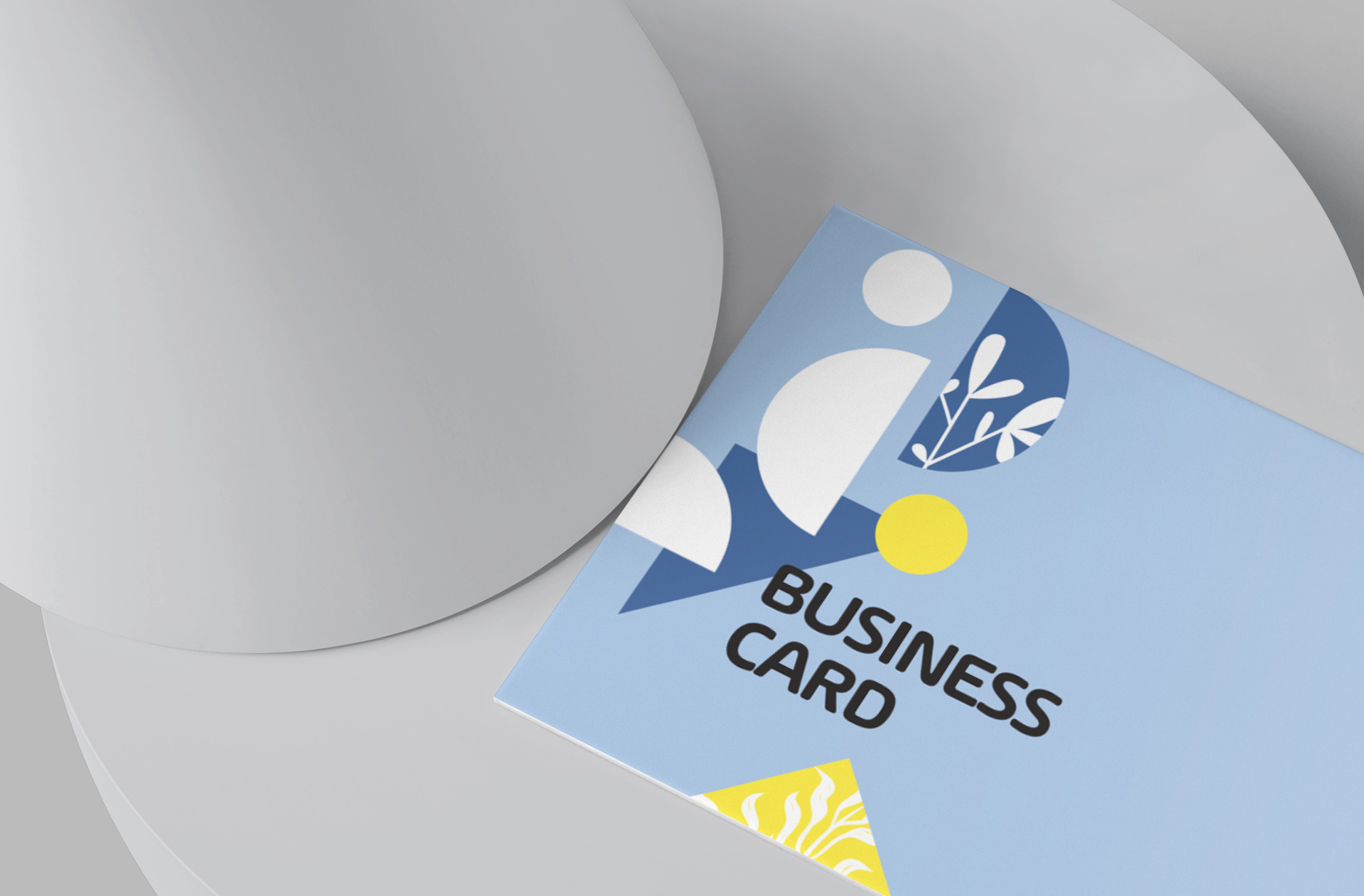 card mock-up