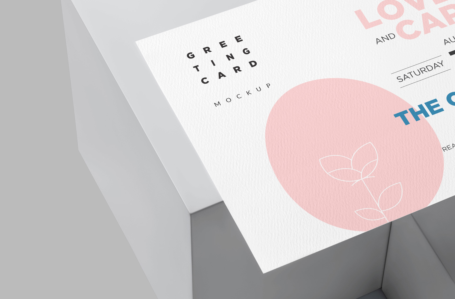 branding greeting card PSD