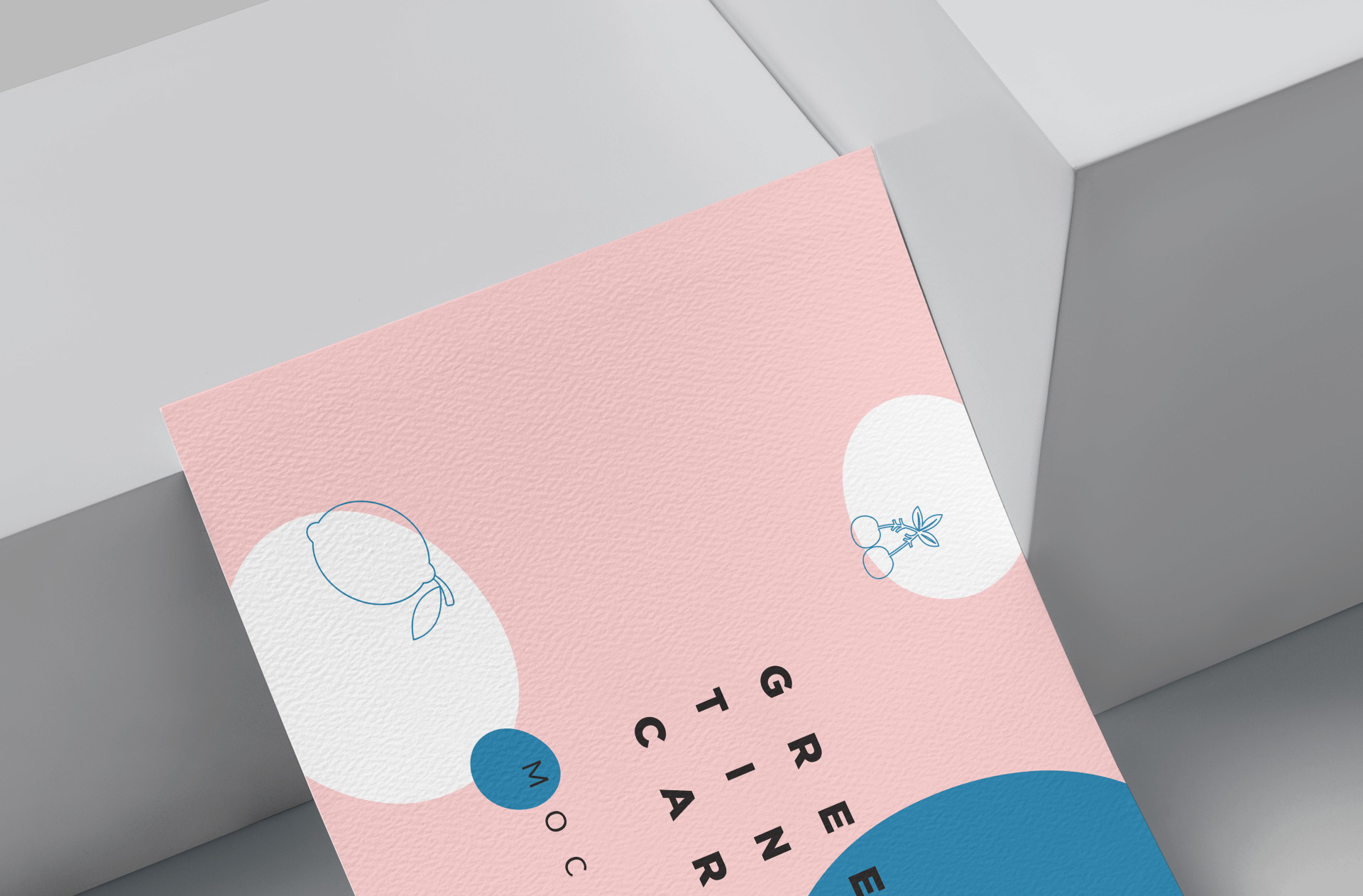 branding greeting card PSD
