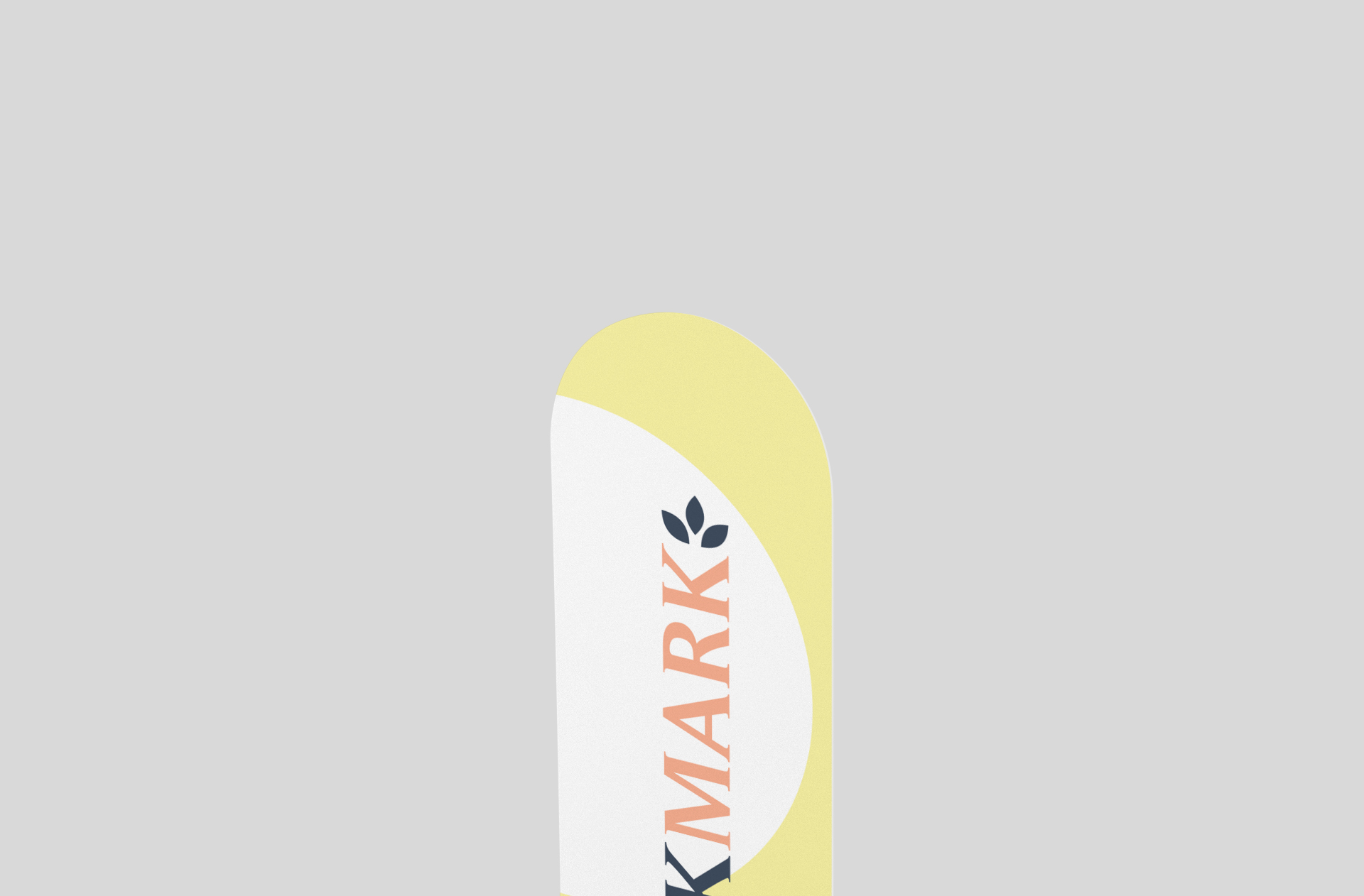 branding bookmark mock-up