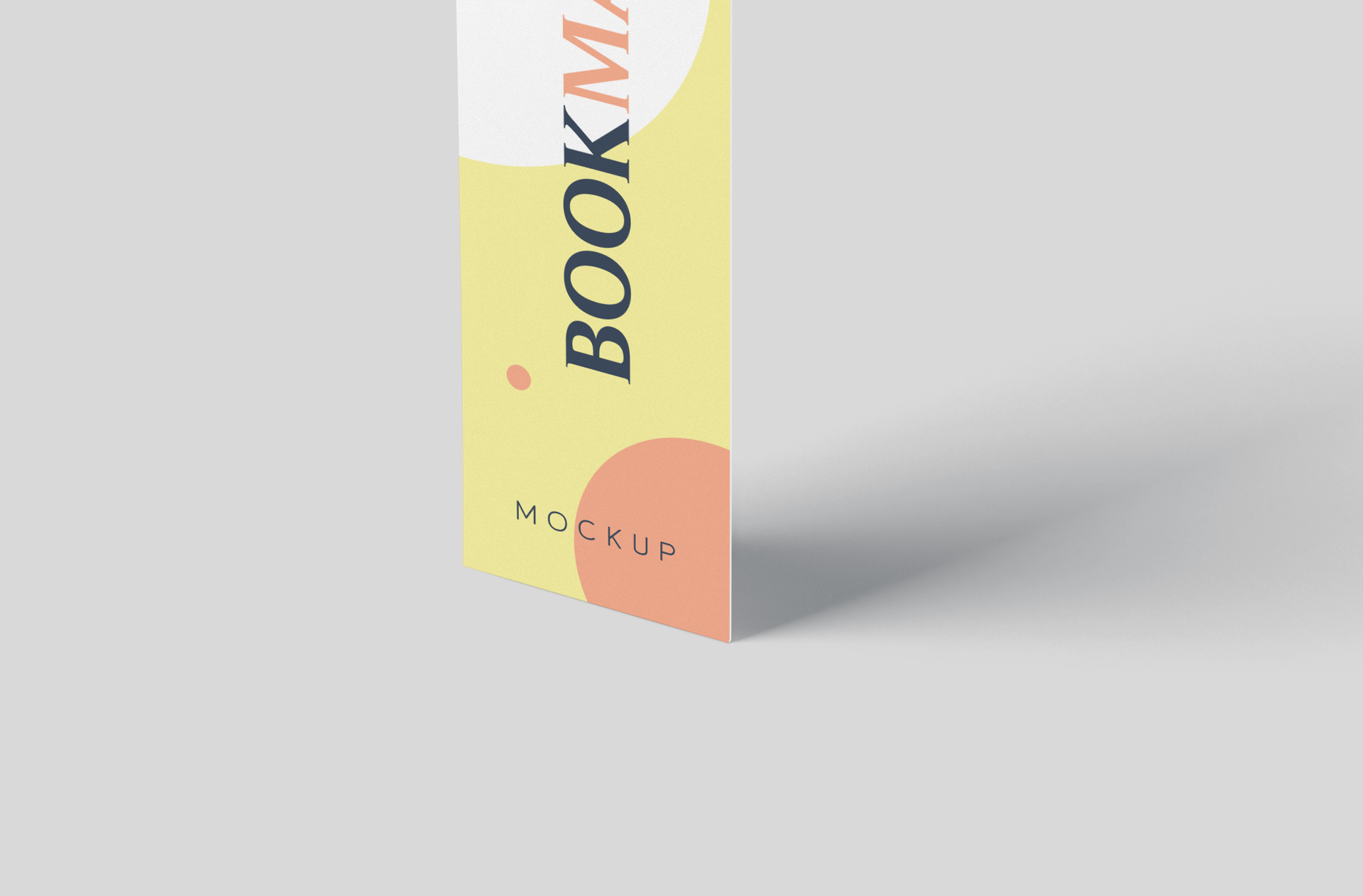 branding bookmark mock-up