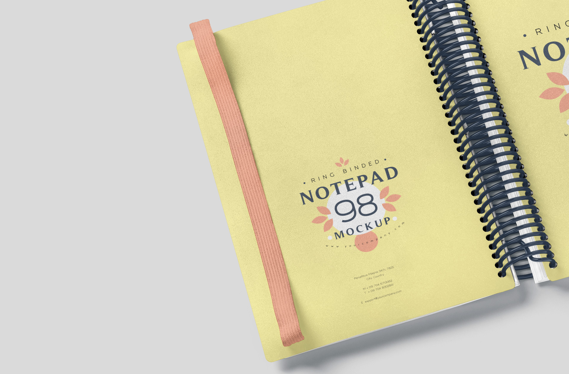 branding notepad mockup