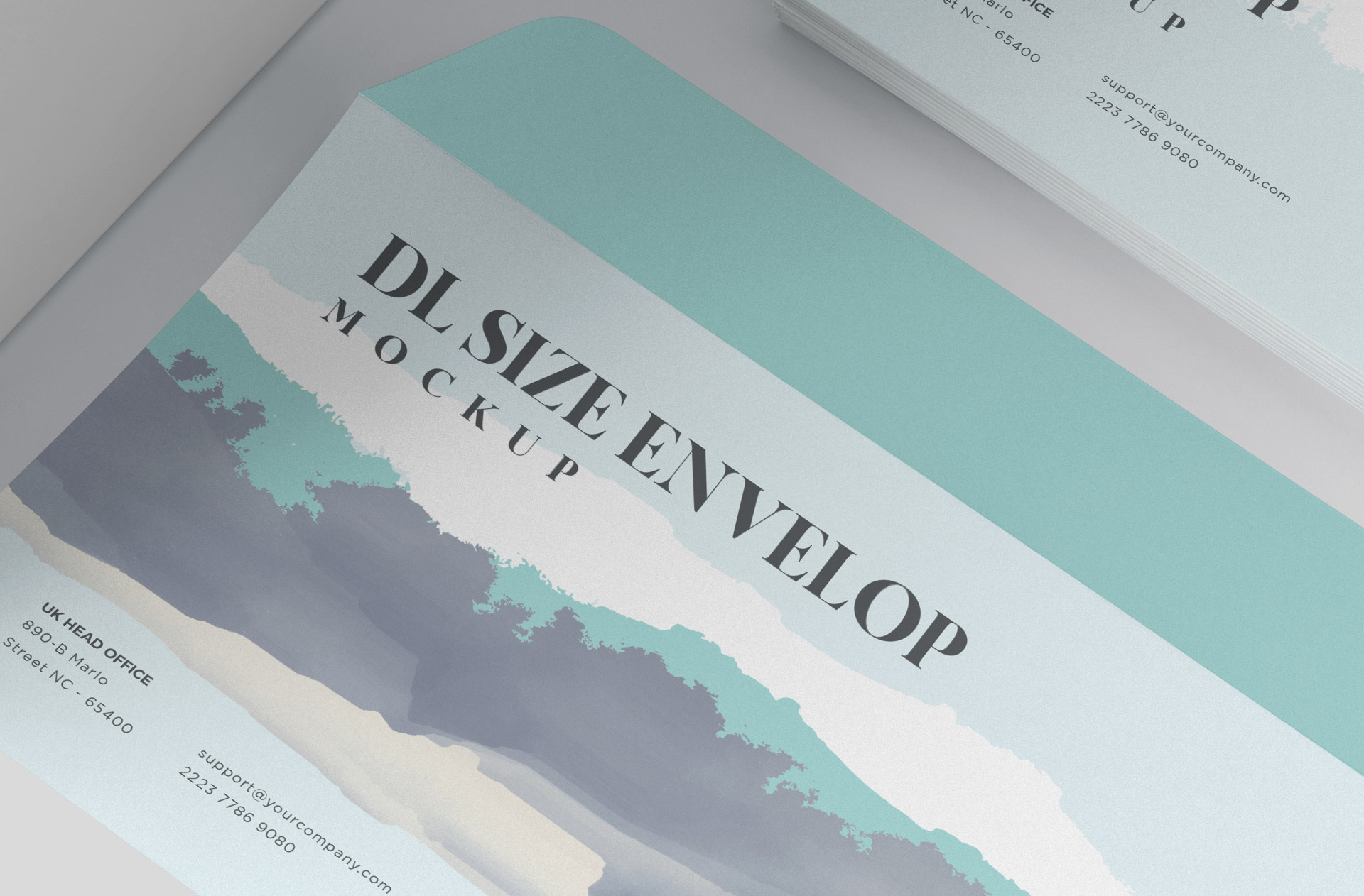 branding envelope mock-up