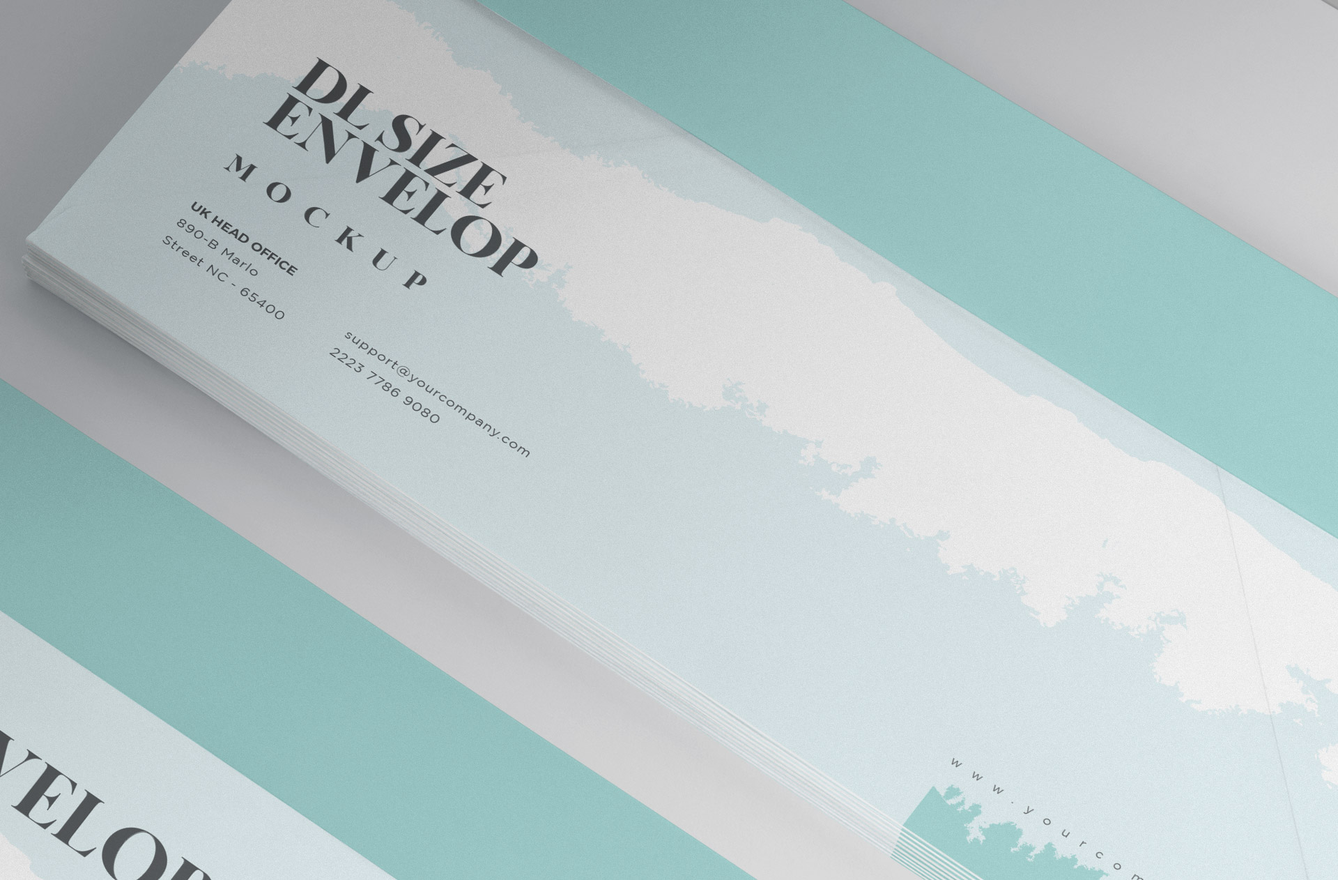 branding envelope mock-up