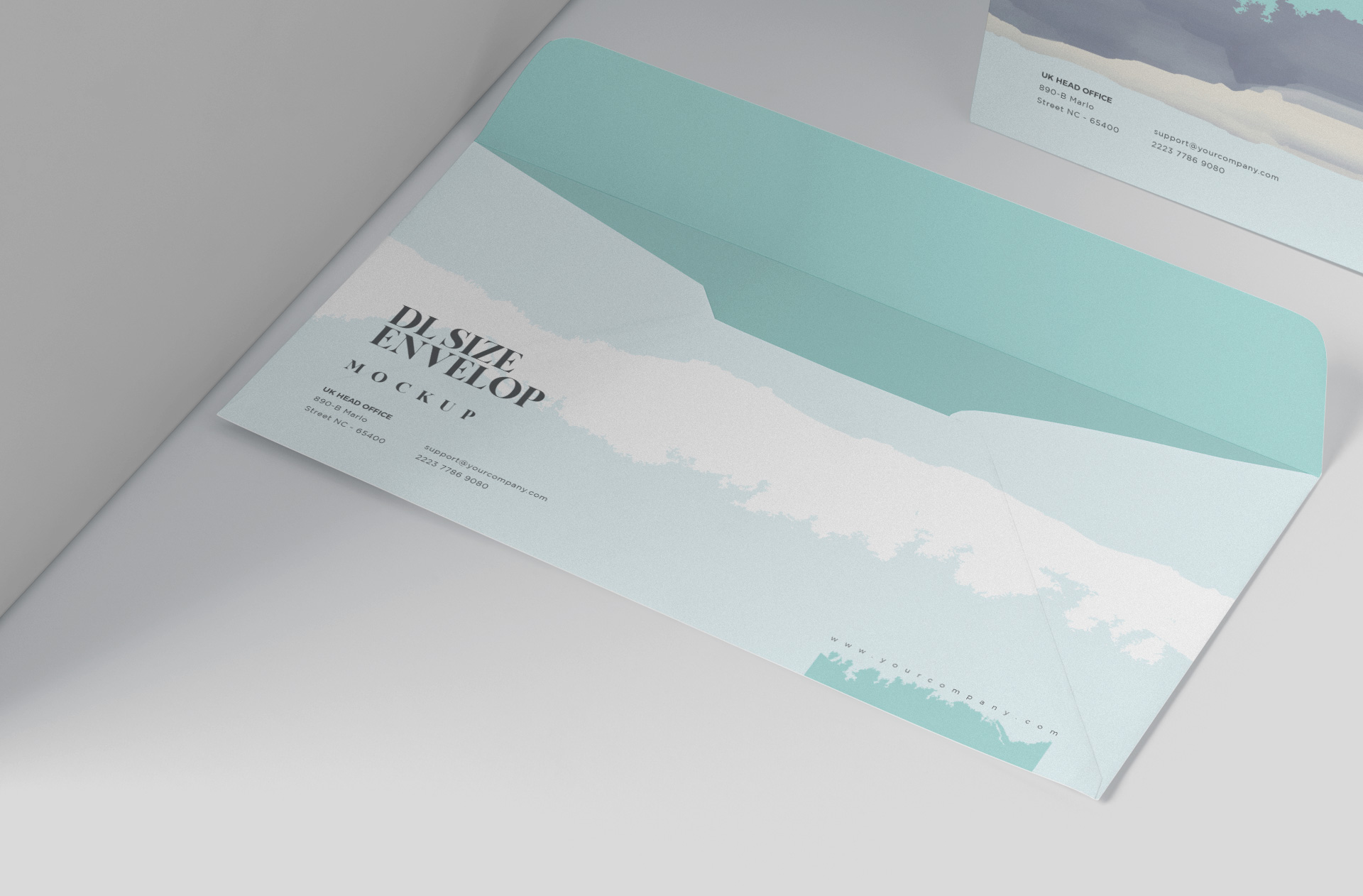 branding envelope psd