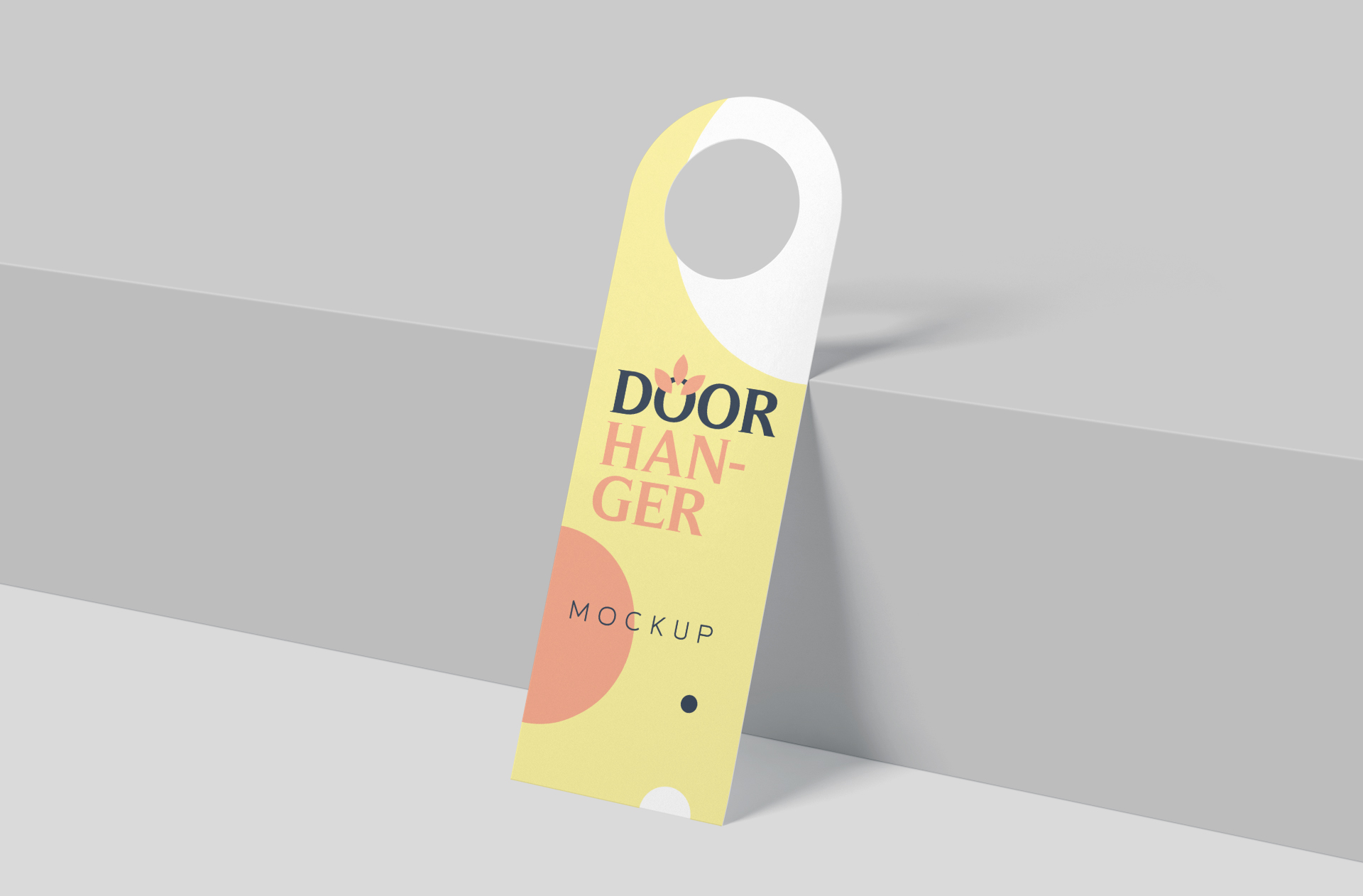 Door Hanger Mockup – High-Resolution PSD