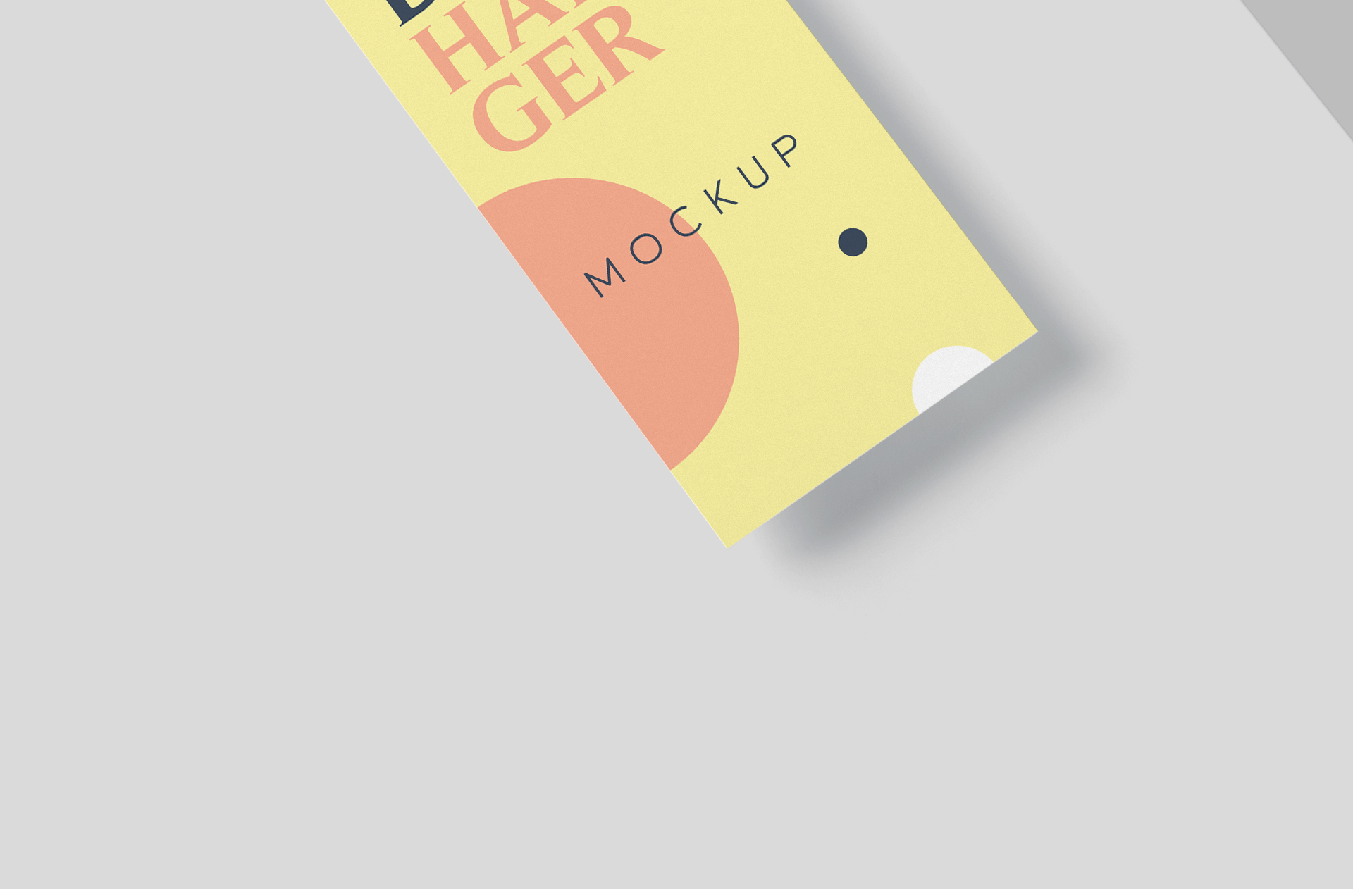branding door hanger PSD
